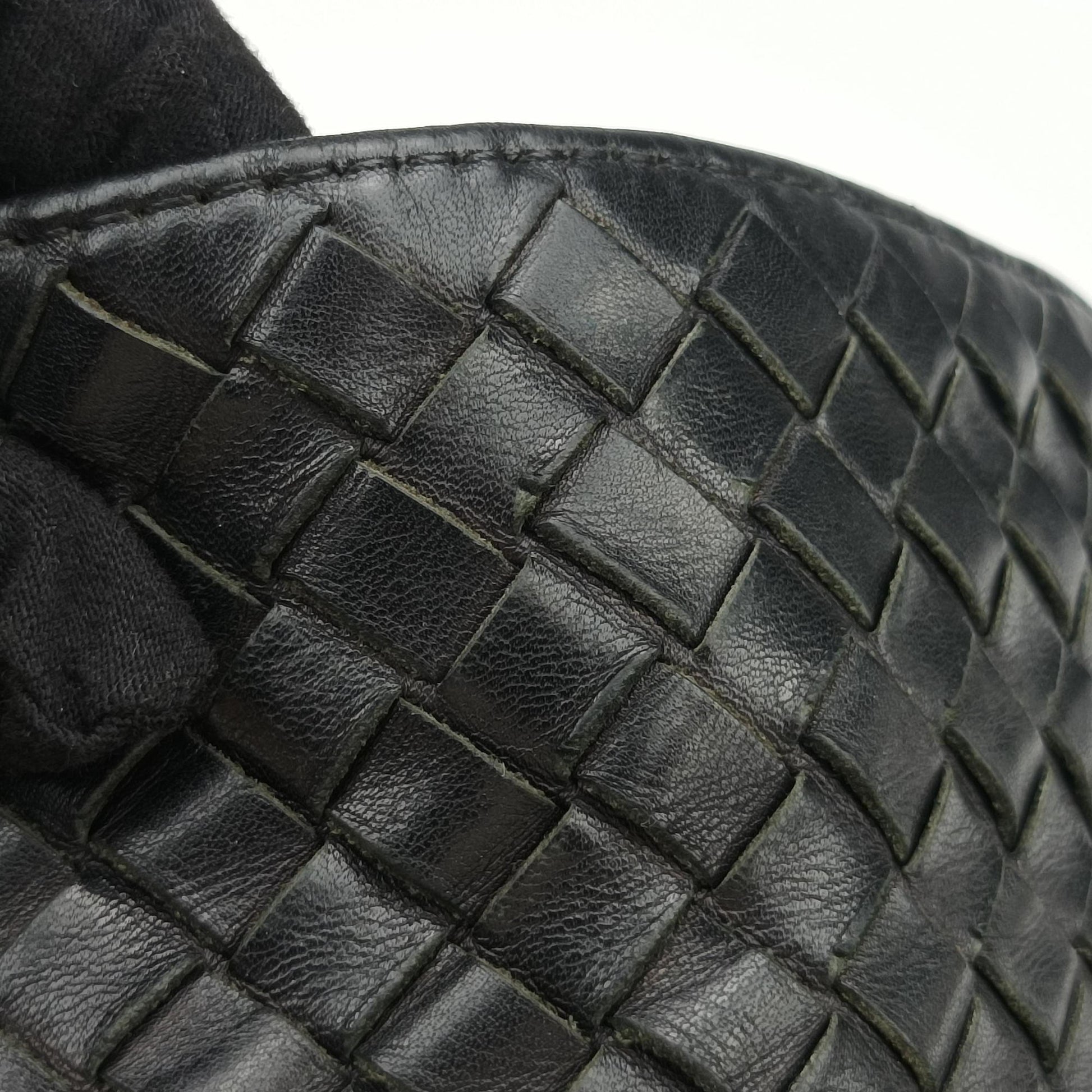 Intrecciato Black lambskin B02867597Wイントレチャート ブラック ラムスキン B02867597W