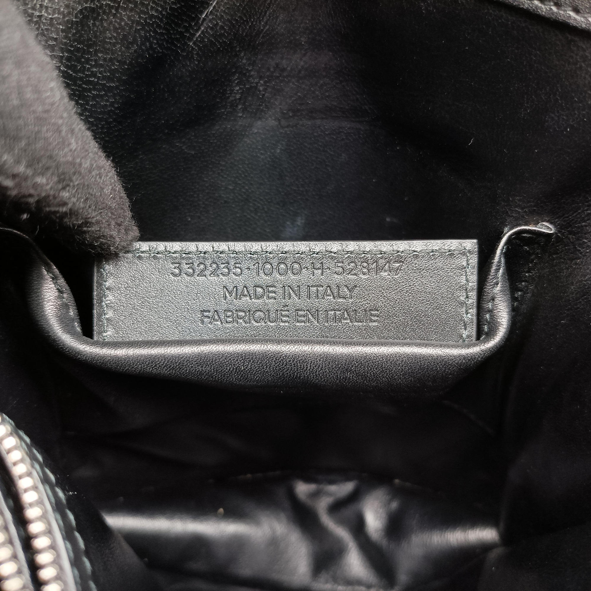 Le Dix Cartable Black leather 332235.1000.H.528147ル ディス カルターブル ブラック レザー 332235.1000.H.528147