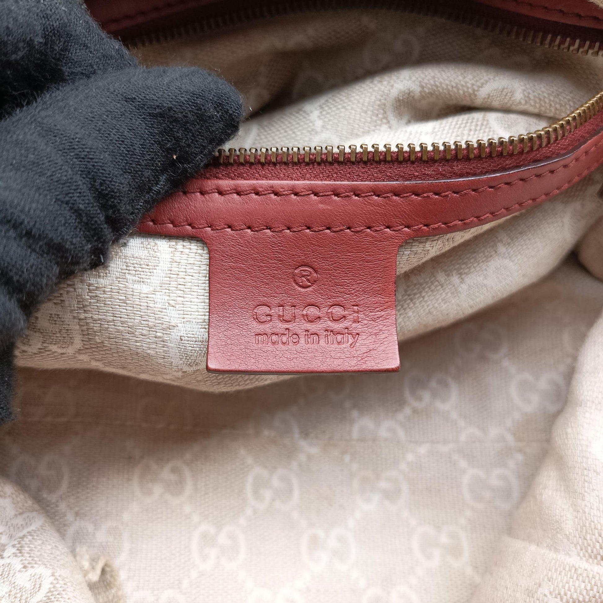 Soft Stirrup Burgundy Leather 296856 I010878691ソフト スターラップ ワインレッド レザー 296856 I010878691