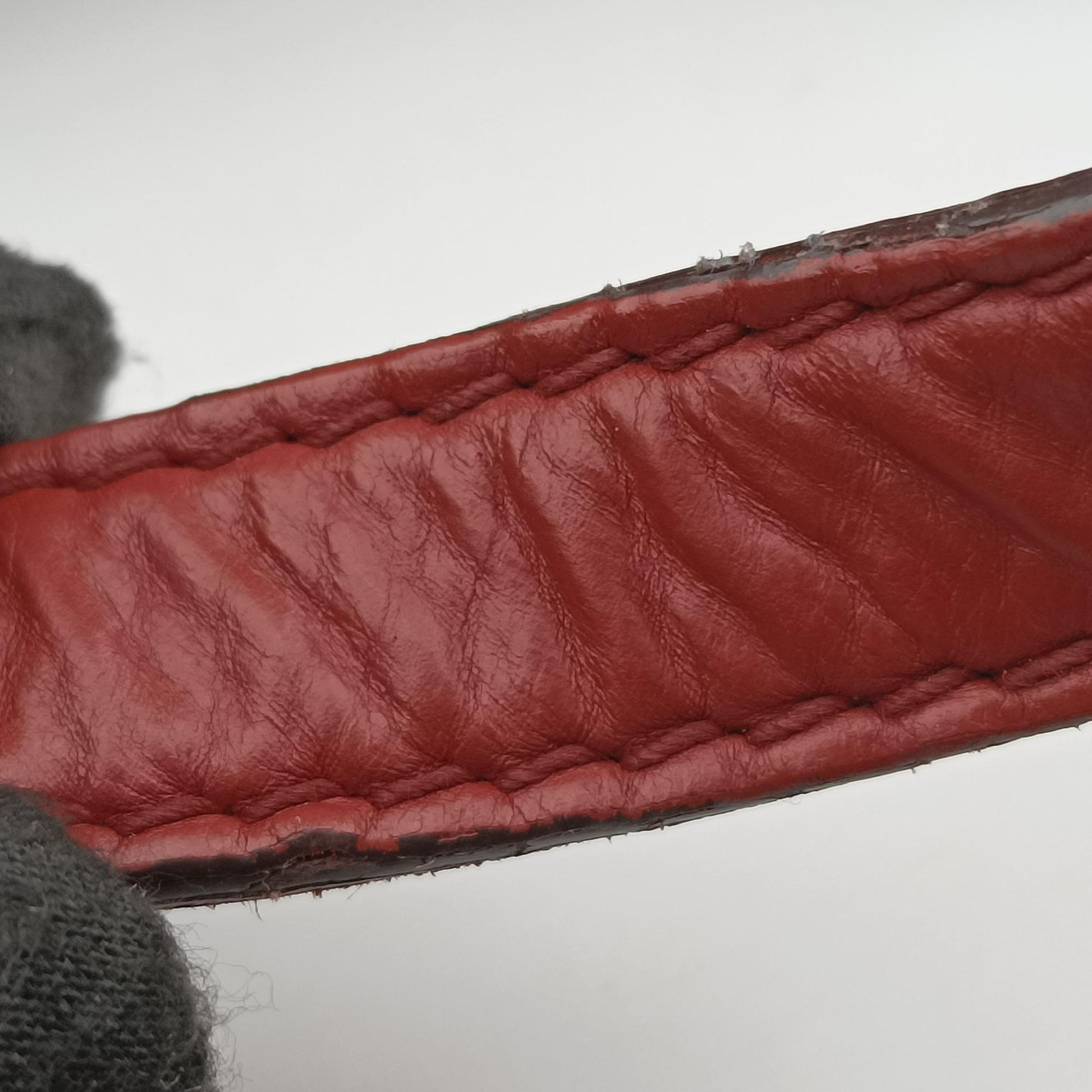 Soft Stirrup Burgundy Leather 296856 I010878691ソフト スターラップ ワインレッド レザー 296856 I010878691