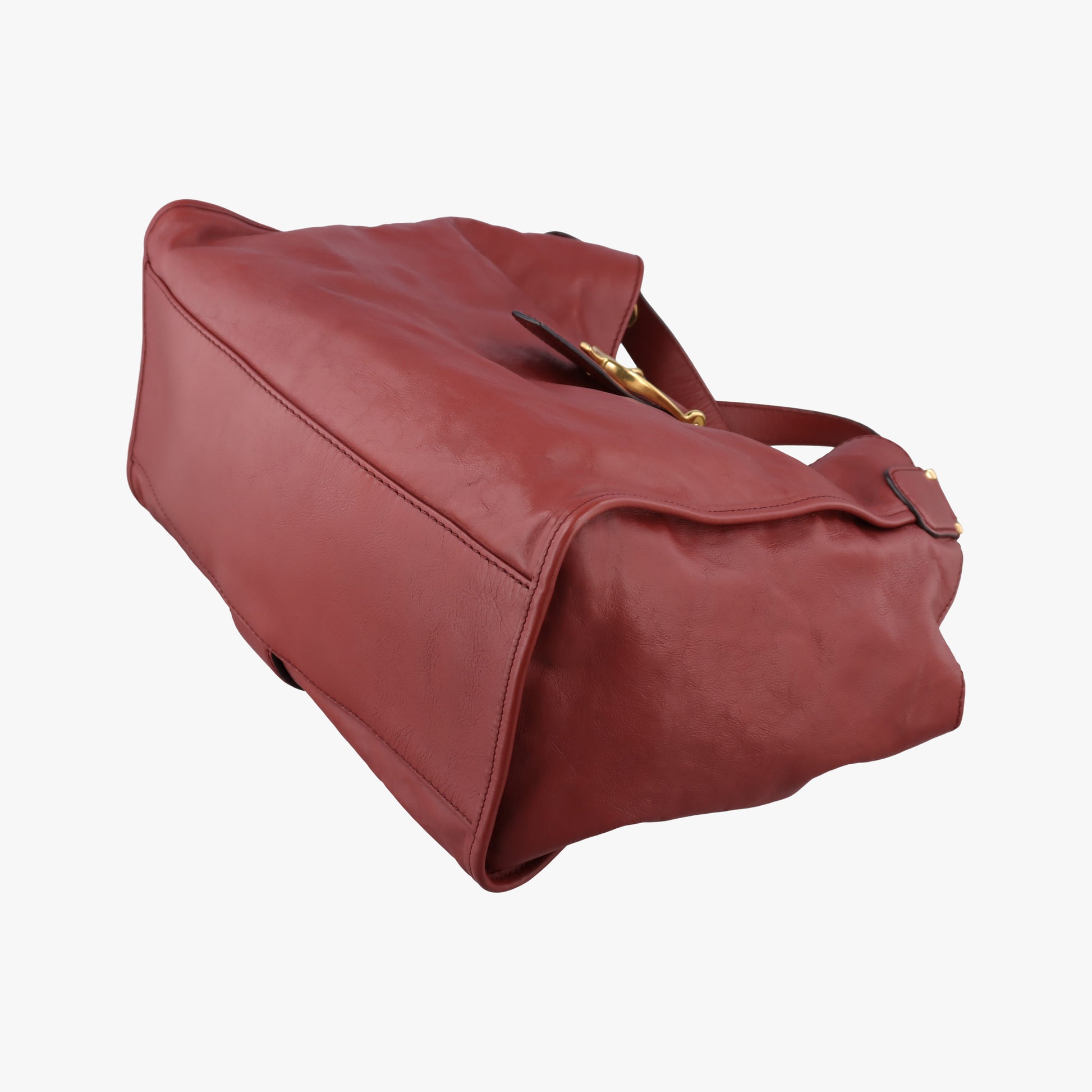 Soft Stirrup Burgundy Leather 296856 I010878691ソフト スターラップ ワインレッド レザー 296856 I010878691