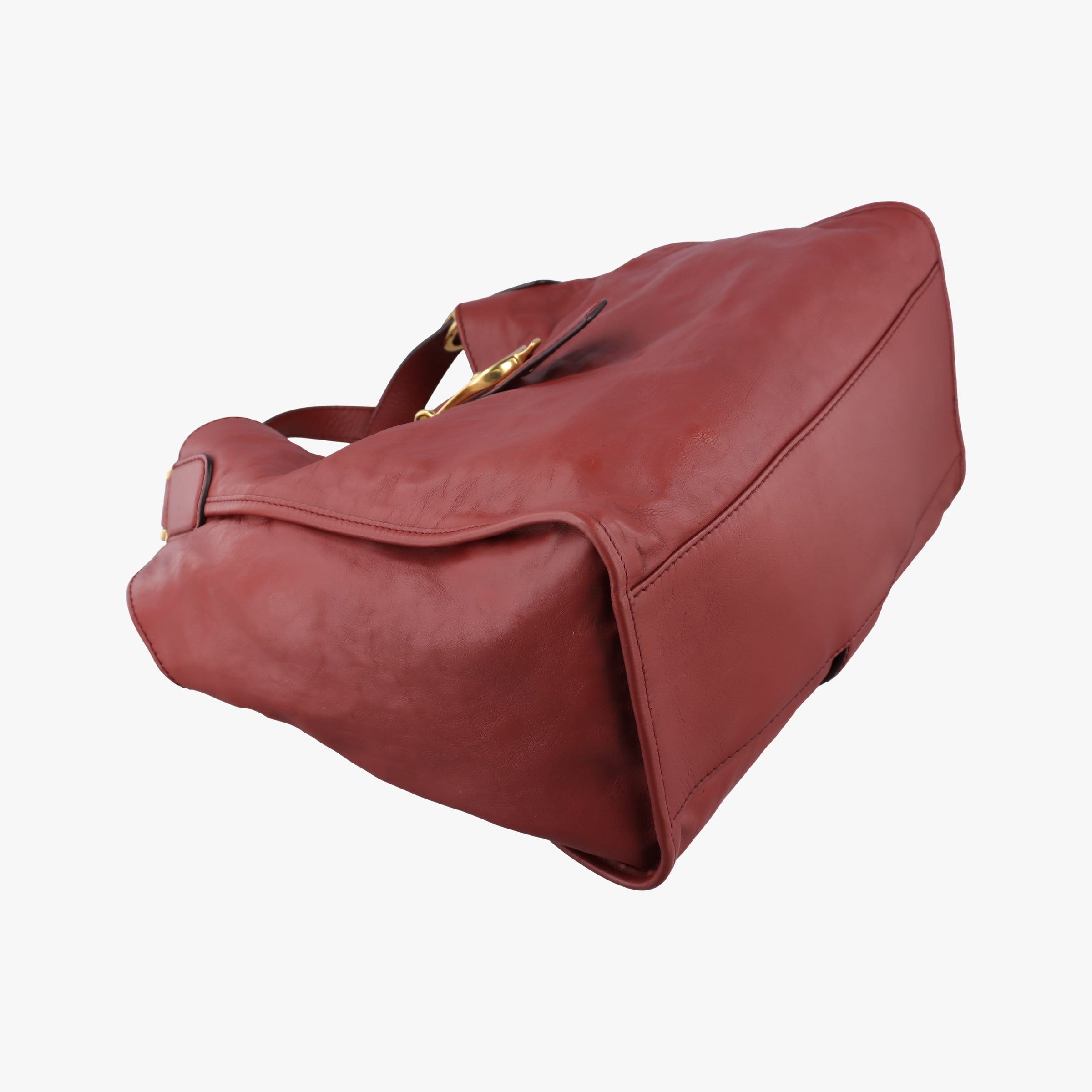 Soft Stirrup Burgundy Leather 296856 I010878691ソフト スターラップ ワインレッド レザー 296856 I010878691
