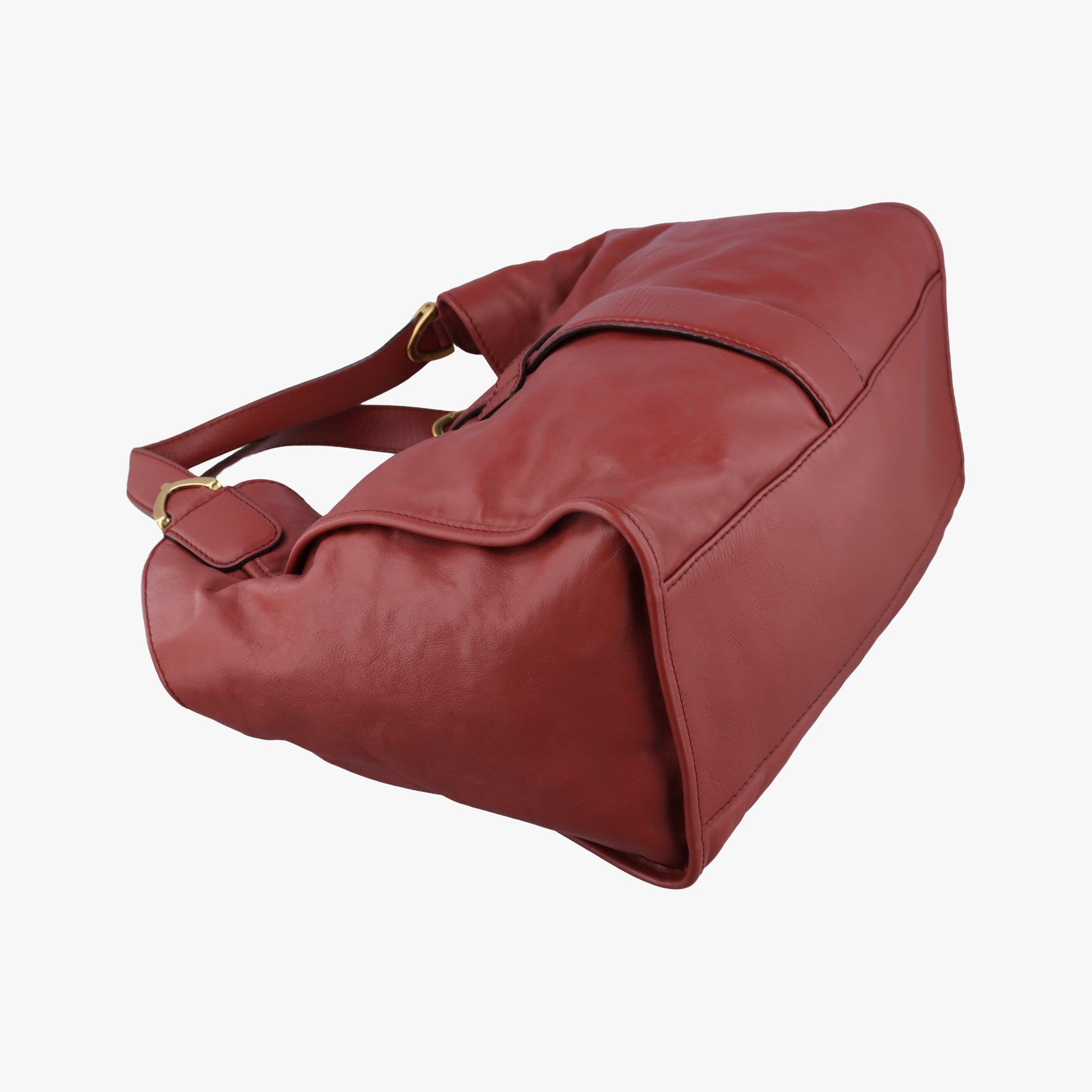 Soft Stirrup Burgundy Leather 296856 I010878691ソフト スターラップ ワインレッド レザー 296856 I010878691