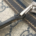 GG Supreme Messenger Beige × Navy PVC coated canvas×leather 201448 B7980659GGスプリーム メッセンジャー ベージュ×ネイビー PVCコーティングキャンバス×レザー 201448 B7980659