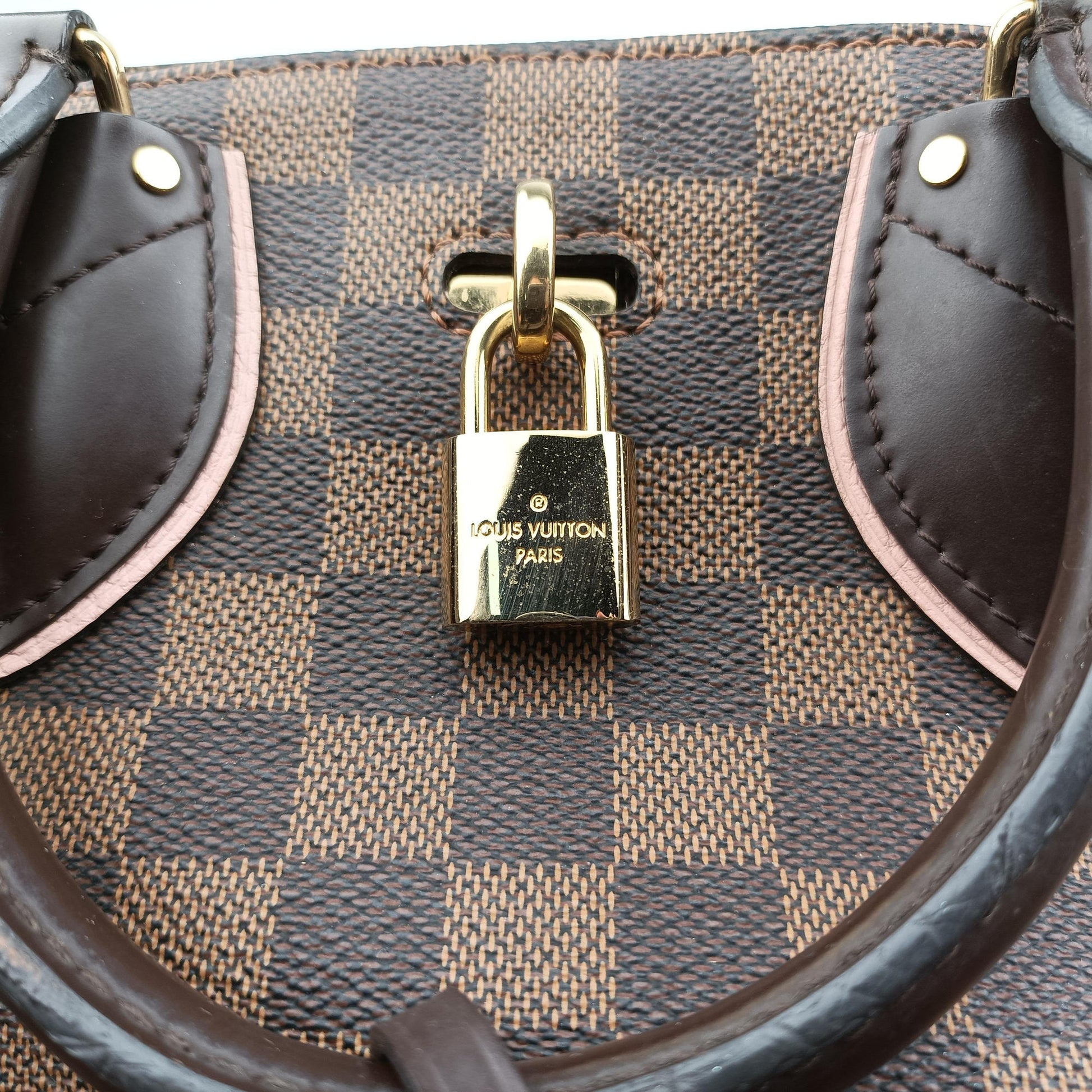 Normandy Magnolia×Pink Damier canvas×Taurillon leather N41488 AH0126ノルマンディー エベヌ×マグノリア ダミエ キャンバス×トリヨンレザー N41488 AH0126
