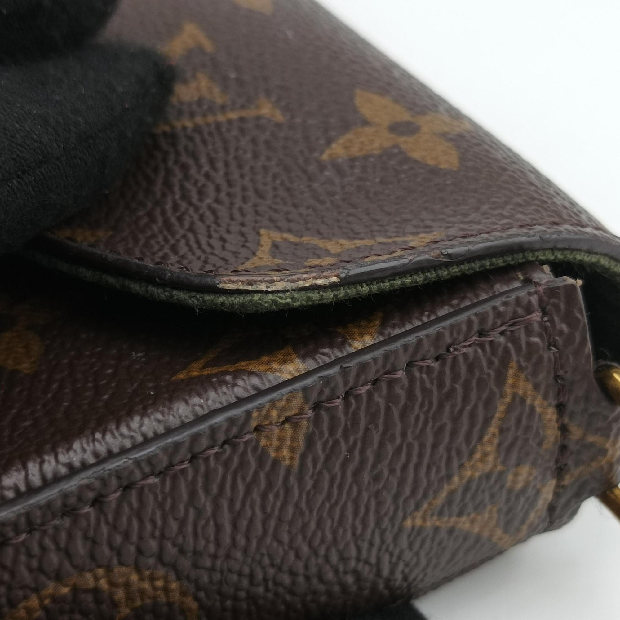 Multi Pochette FeLICIE Brown×KHAKI Monogram Canvas M80091 FH0241ミュルティ ポシェット フェリシー モノグラム/ブラウン×カーキ モノグラムキャンバス M80091 FH0241