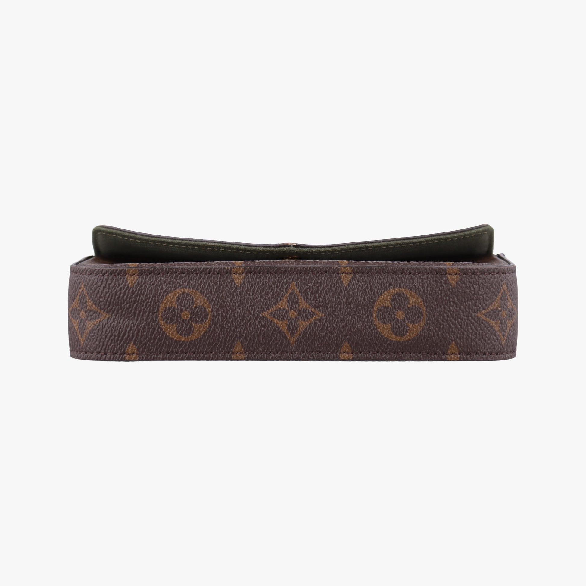 Multi Pochette FeLICIE Brown×KHAKI Monogram Canvas M80091 FH0241ミュルティ ポシェット フェリシー モノグラム/ブラウン×カーキ モノグラムキャンバス M80091 FH0241