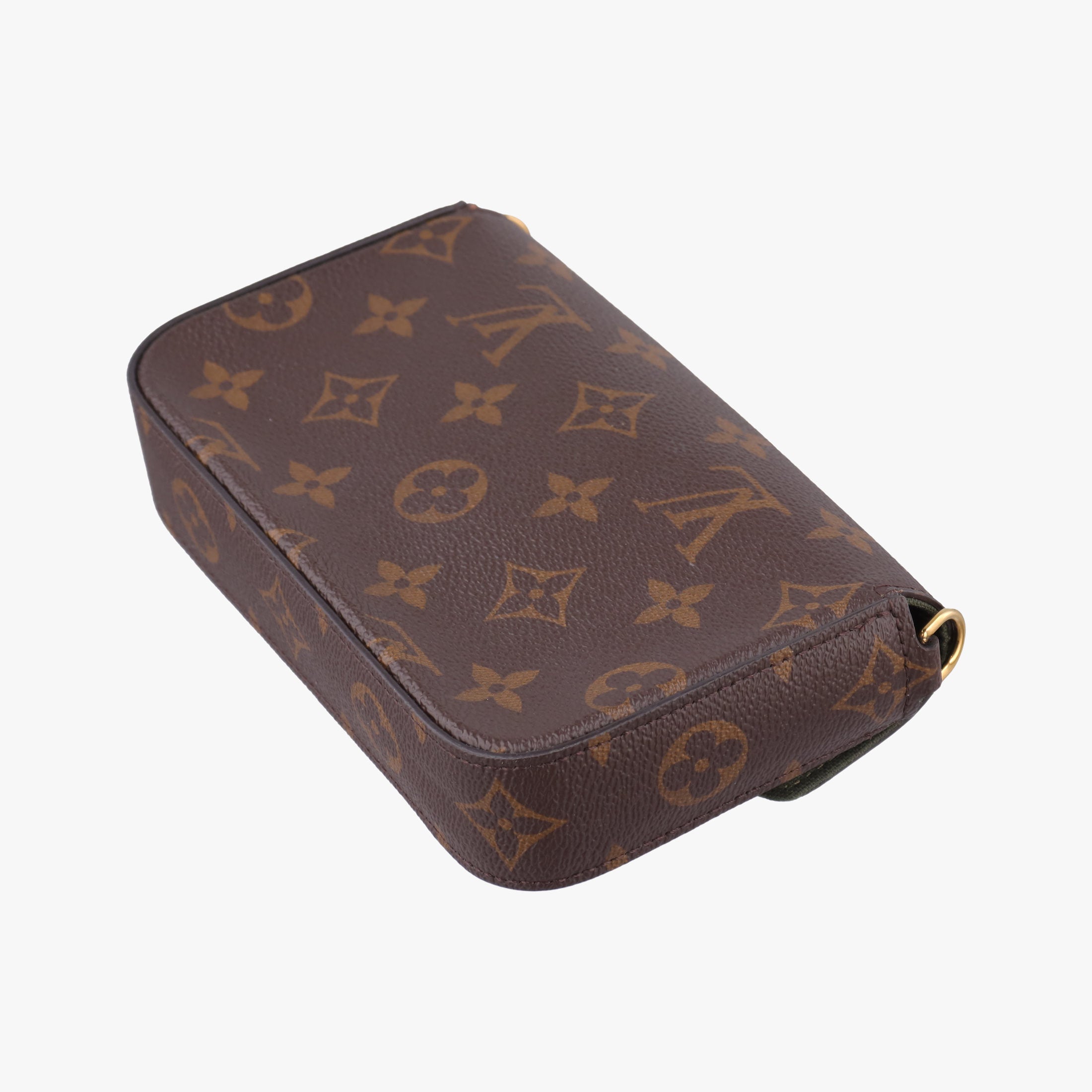 Multi Pochette FeLICIE Brown×KHAKI Monogram Canvas M80091 FH0241ミュルティ ポシェット フェリシー モノグラム/ブラウン×カーキ モノグラムキャンバス M80091 FH0241