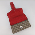 Dionysus beige×red PVC coated canvas × suede 421970 A022722966ディオニュソス ベージュ×レッド PVCコーティングキャンバス × スエード 421970 A022722966