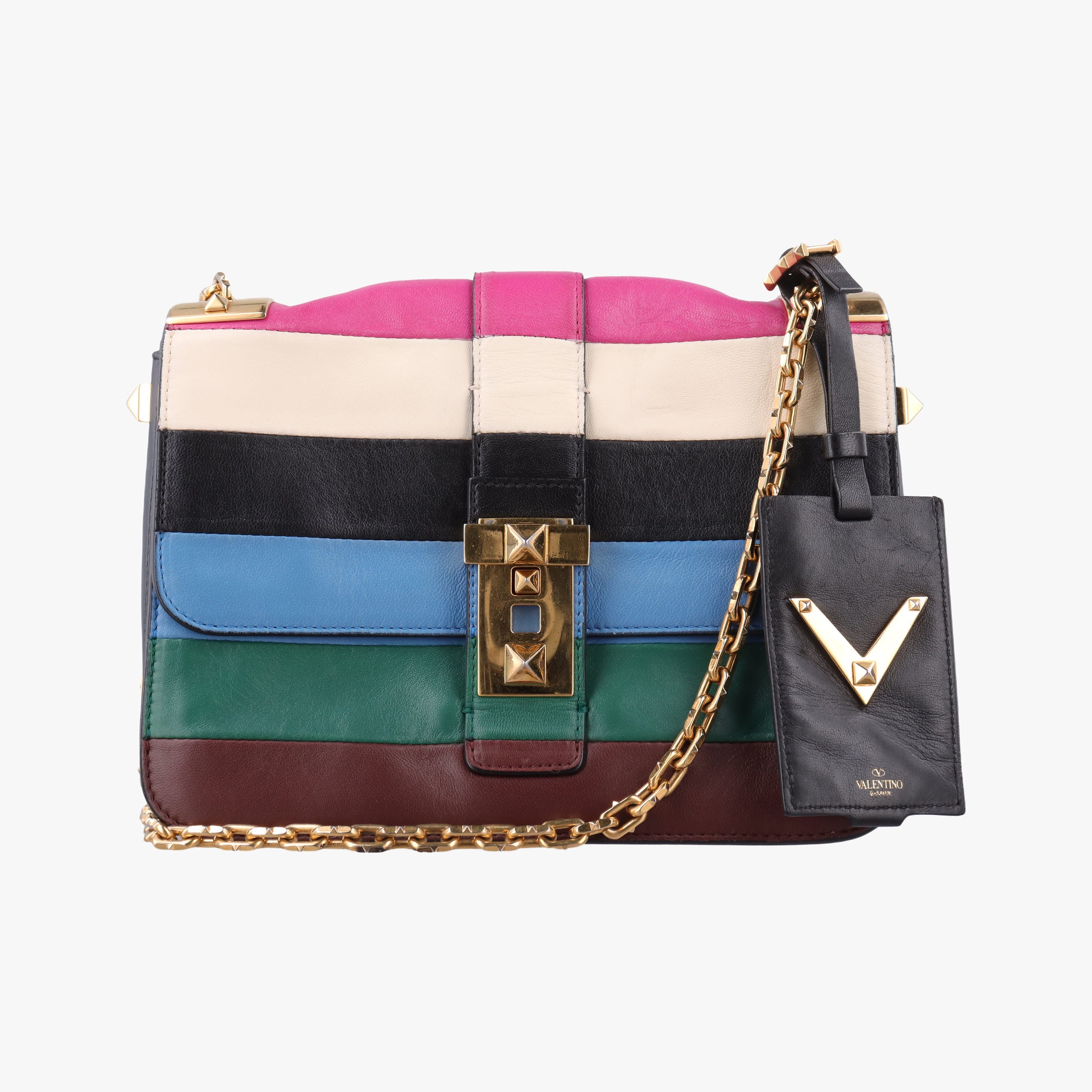 B-Rockstud Multicolour leather BL-J974NAZ2Bロックスタッド マルチカラー レザー BL-J974NAZ2