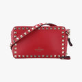 Rockstud Red Leather Lot number unknownロックスタッズ レッド レザー 製番不明