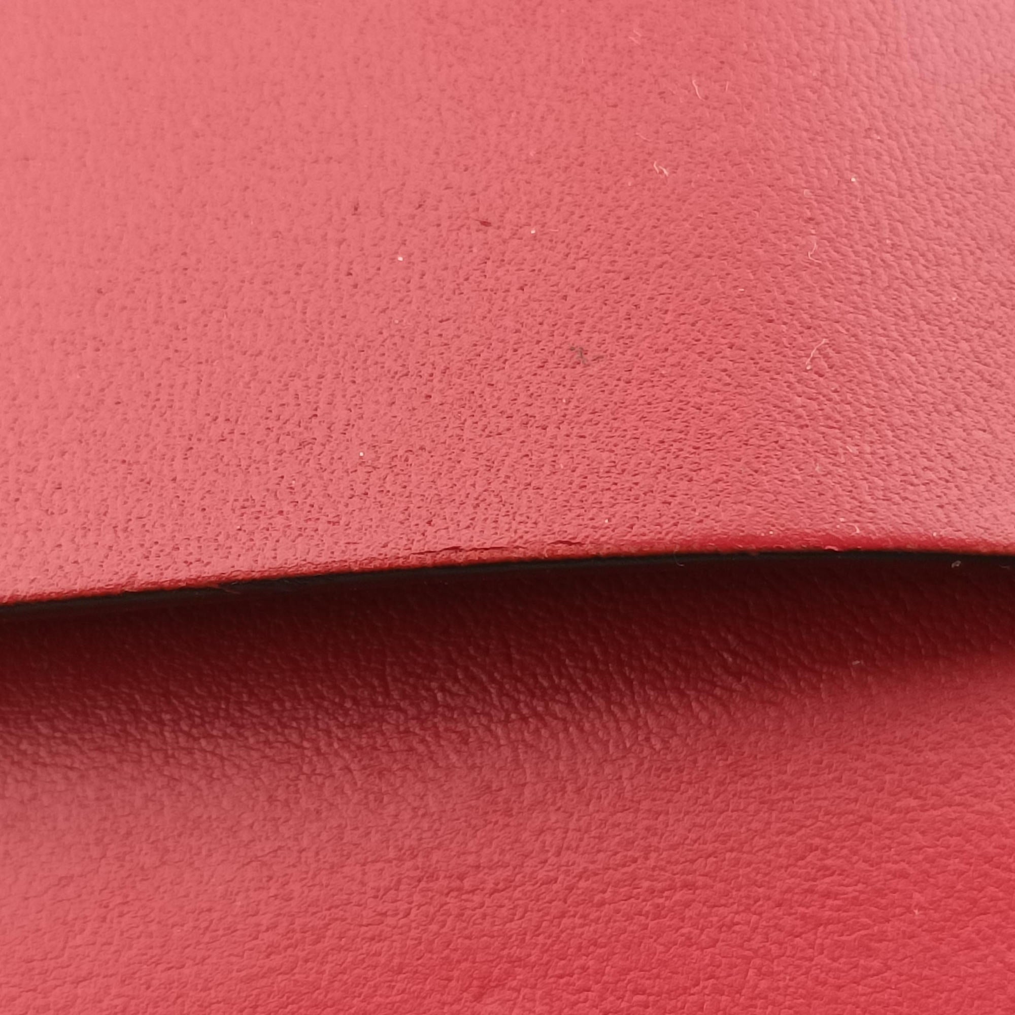 Rockstud Red Leather Lot number unknownロックスタッズ レッド レザー 製番不明