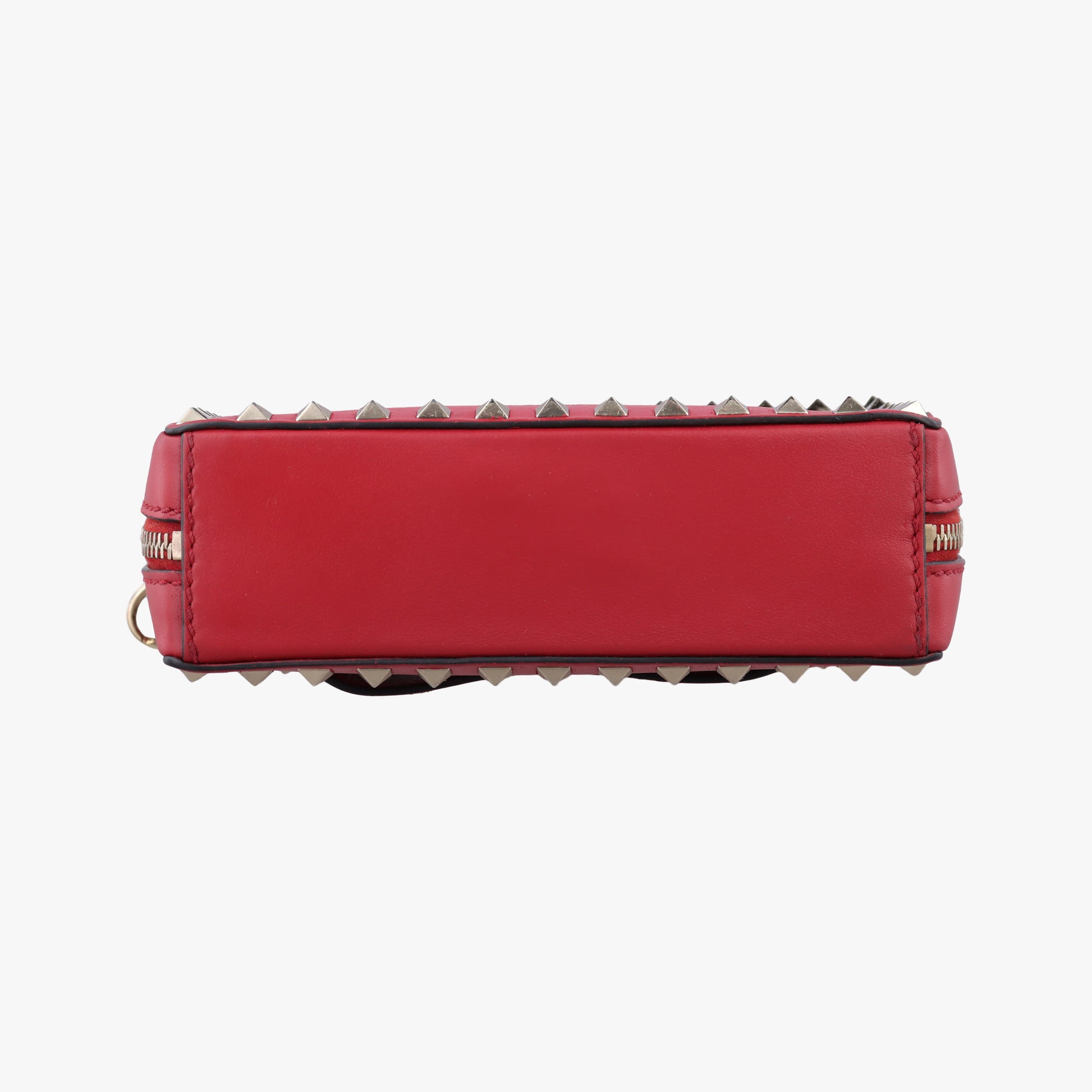 Rockstud Red Leather Lot number unknownロックスタッズ レッド レザー 製番不明