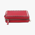 Rockstud Red Leather Lot number unknownロックスタッズ レッド レザー 製番不明