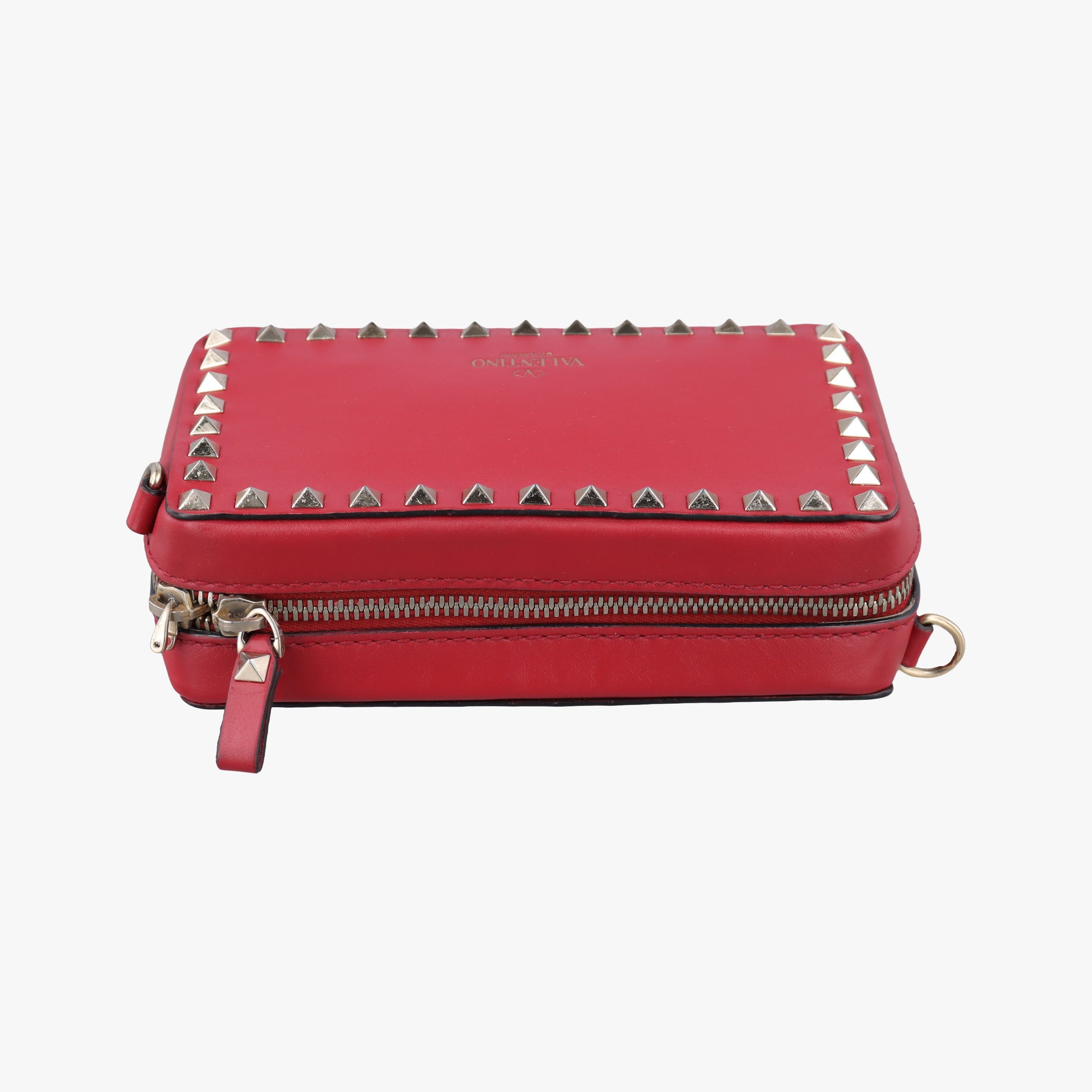 Rockstud Red Leather Lot number unknownロックスタッズ レッド レザー 製番不明