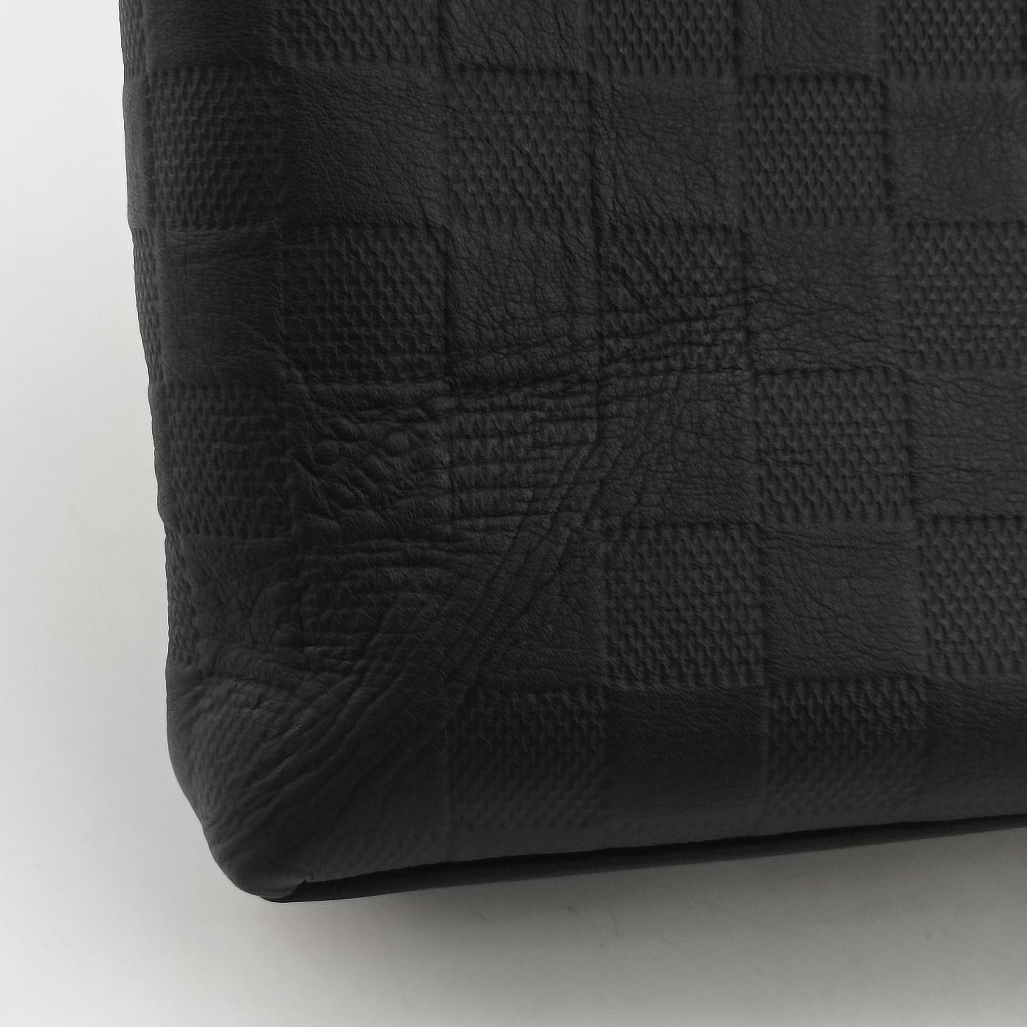 Porte Documents Jour Noir Damier Graphite N48224 CA4193ポルトドキュマン ジュール ノワール ダミエ グラフィット N48224 CA4193