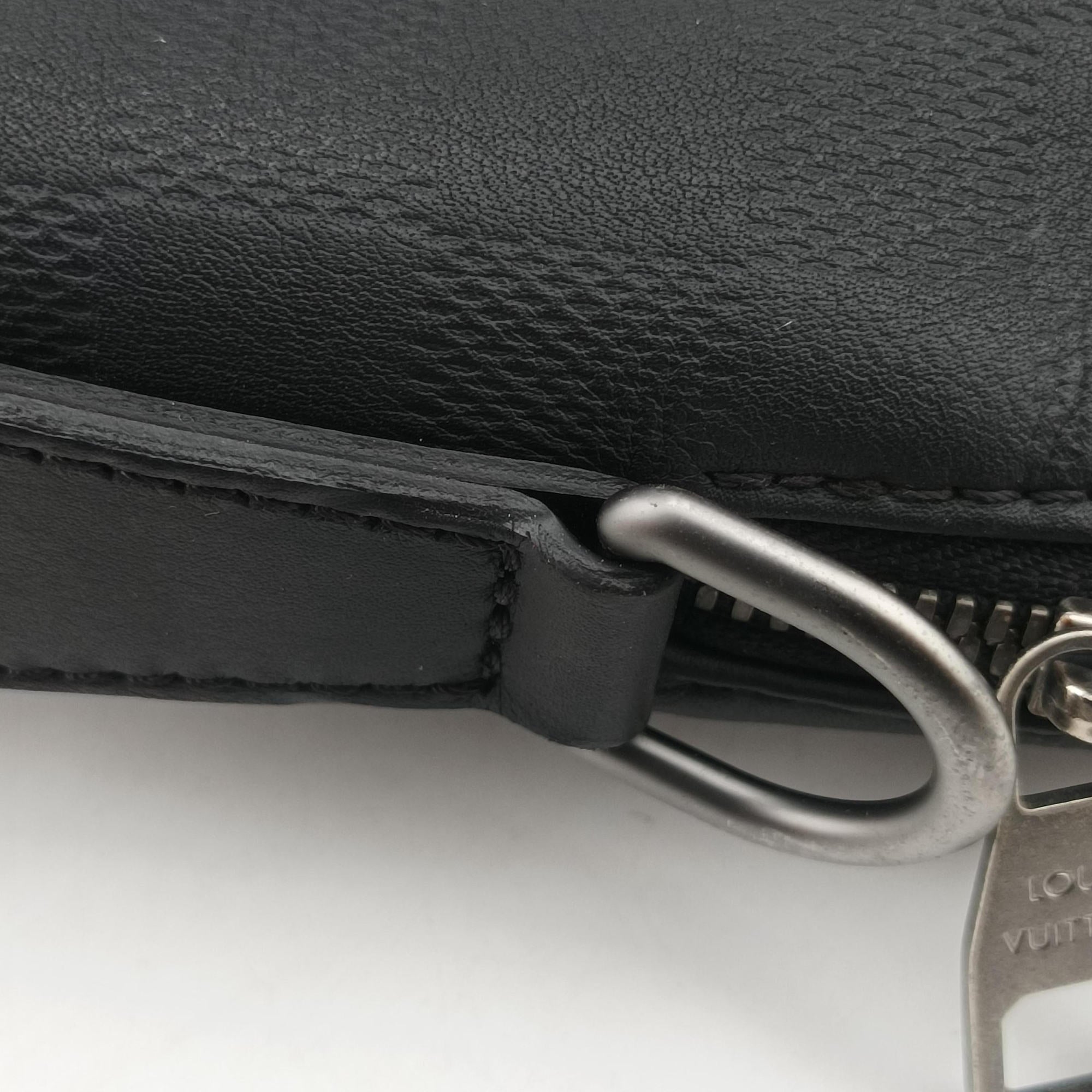 Porte Documents Jour Noir Damier Graphite N48224 CA4193ポルトドキュマン ジュール ノワール ダミエ グラフィット N48224 CA4193