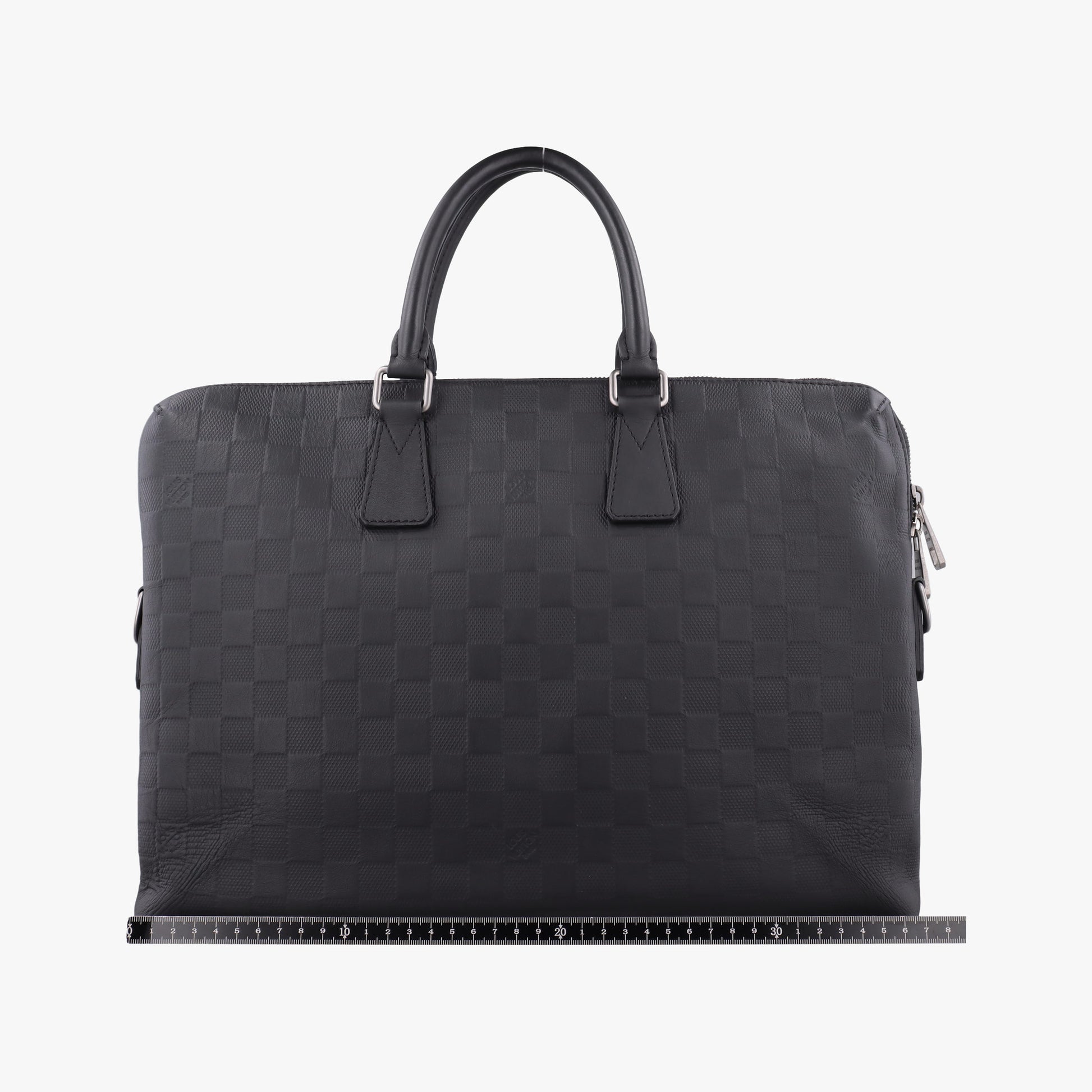 Porte Documents Jour Noir Damier Graphite N48224 CA4193ポルトドキュマン ジュール ノワール ダミエ グラフィット N48224 CA4193