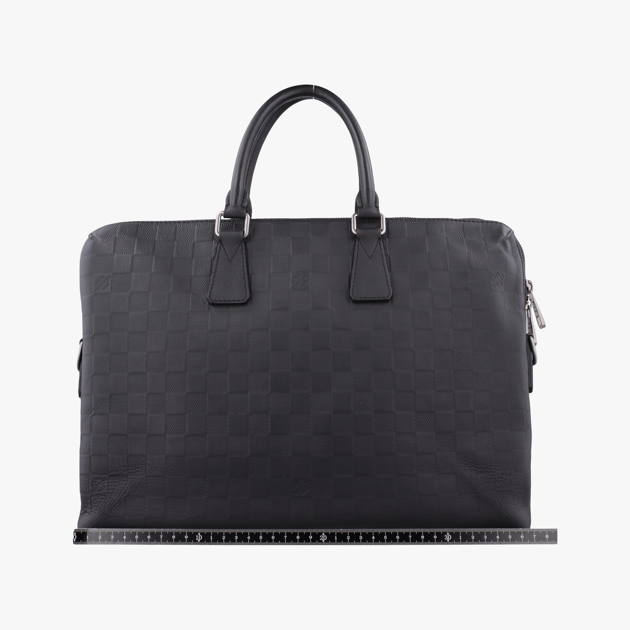 Porte Documents Jour Noir Damier Graphite N48224 CA4193ポルトドキュマン ジュール ノワール ダミエ グラフィット N48224 CA4193