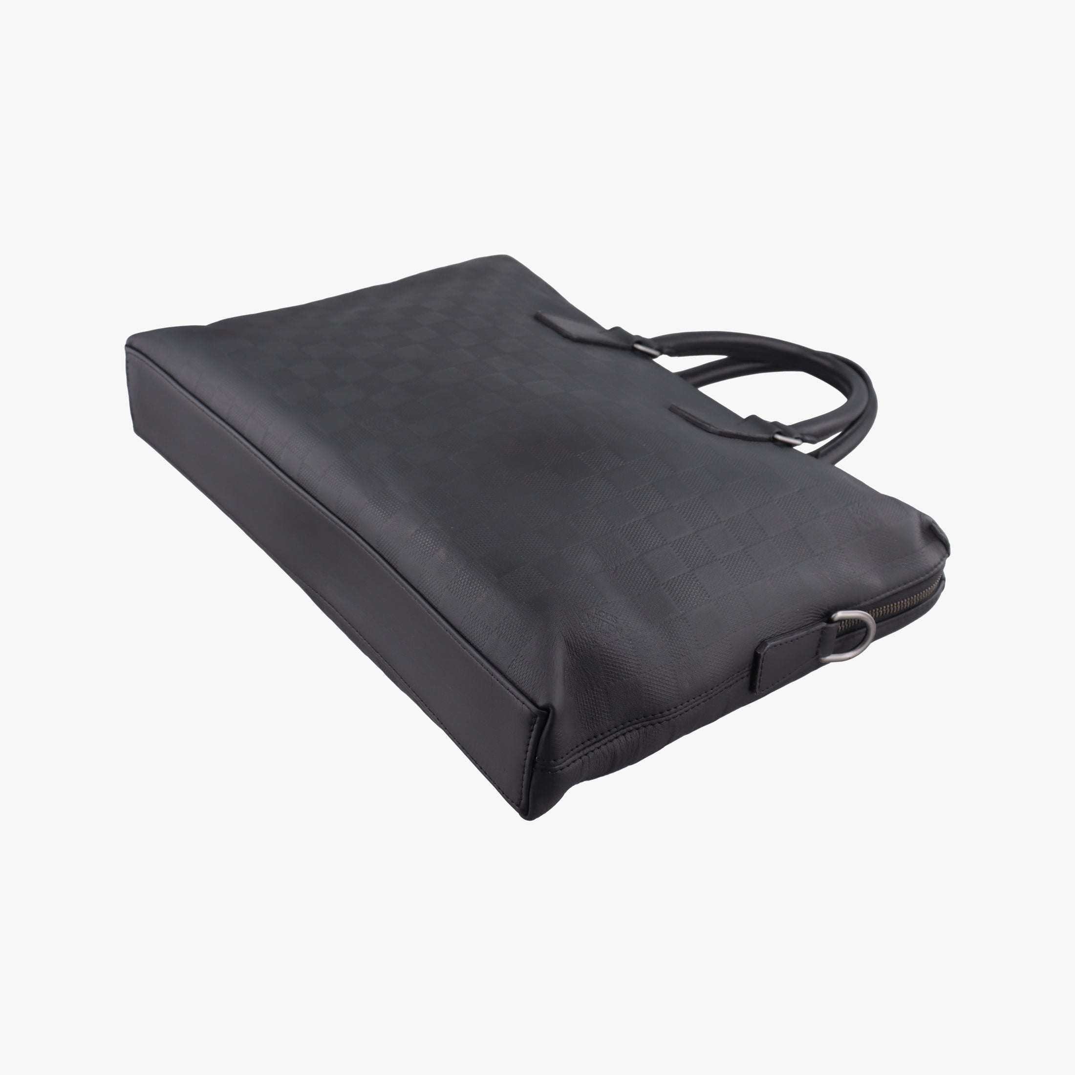 Porte Documents Jour Noir Damier Graphite N48224 CA4193ポルトドキュマン ジュール ノワール ダミエ グラフィット N48224 CA4193