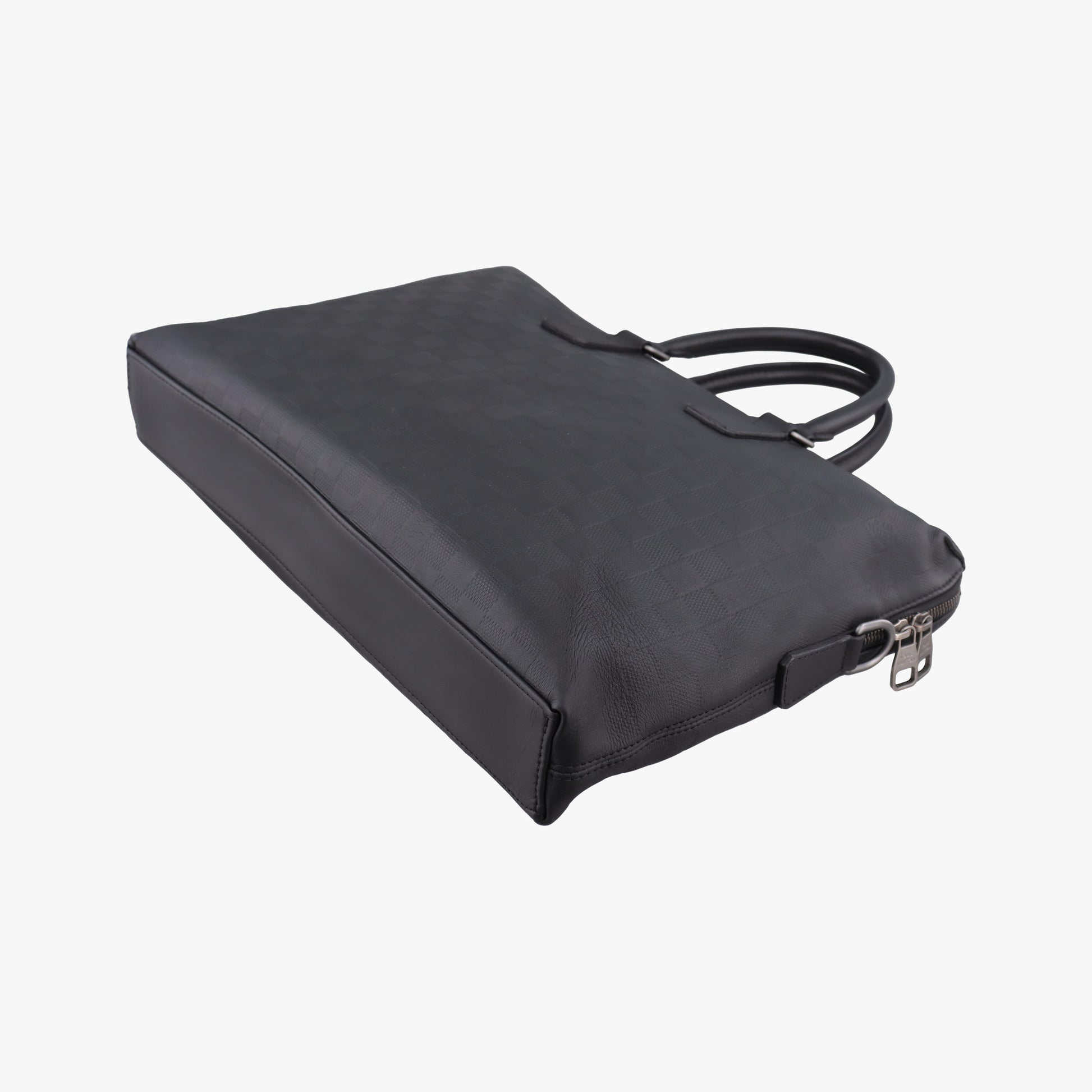Porte Documents Jour Noir Damier Graphite N48224 CA4193ポルトドキュマン ジュール ノワール ダミエ グラフィット N48224 CA4193