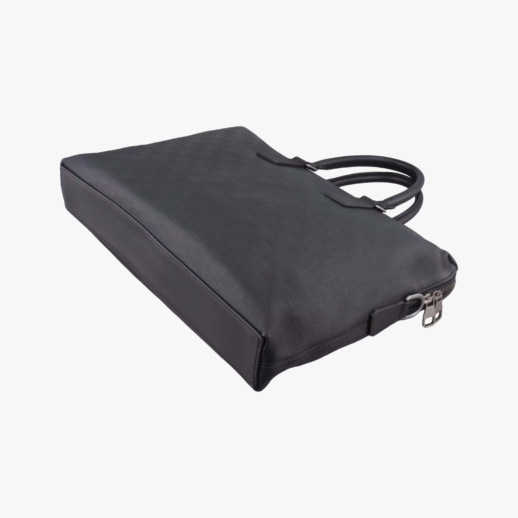 Porte Documents Jour Noir Damier Graphite N48224 CA4193ポルトドキュマン ジュール ノワール ダミエ グラフィット N48224 CA4193