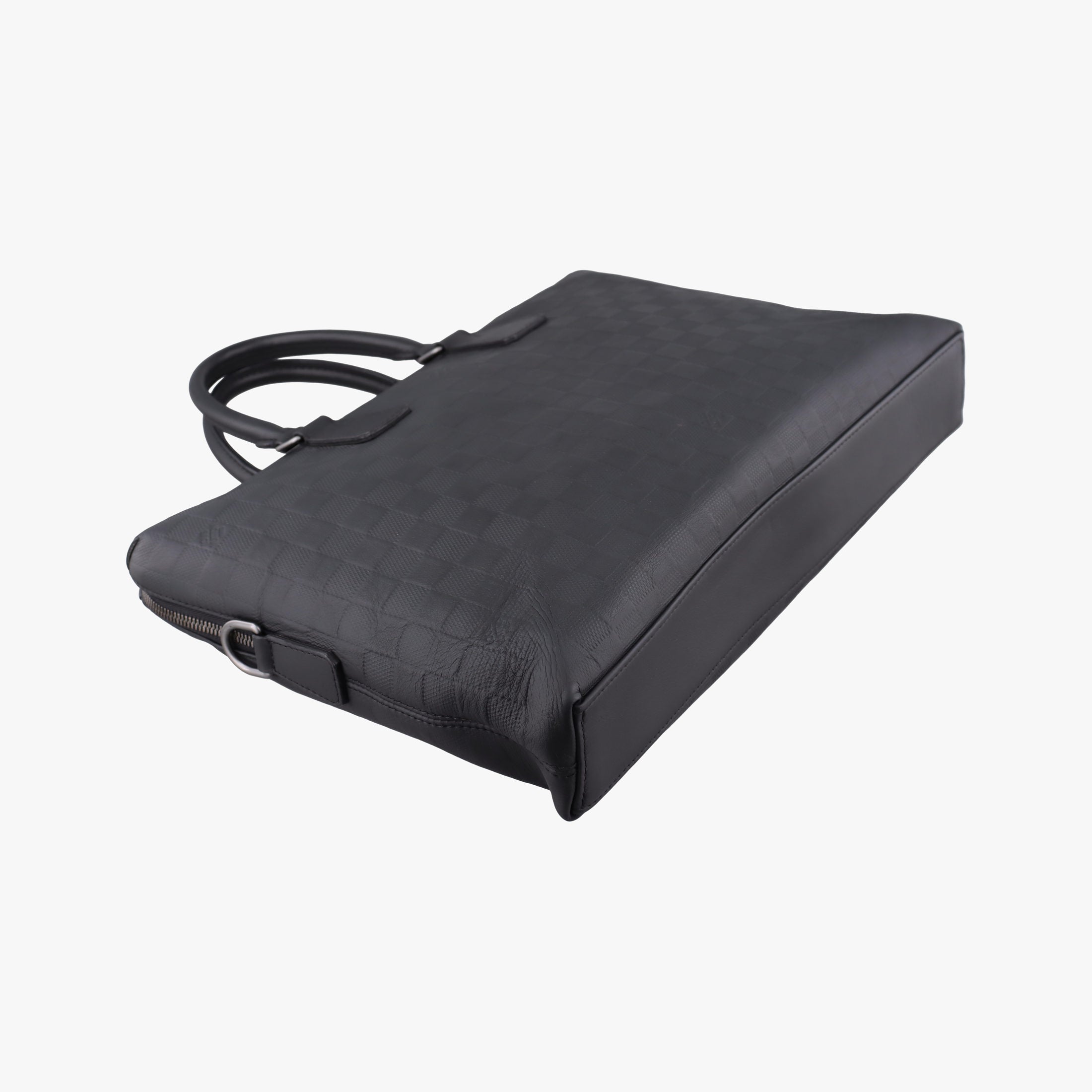 Porte Documents Jour Noir Damier Graphite N48224 CA4193ポルトドキュマン ジュール ノワール ダミエ グラフィット N48224 CA4193