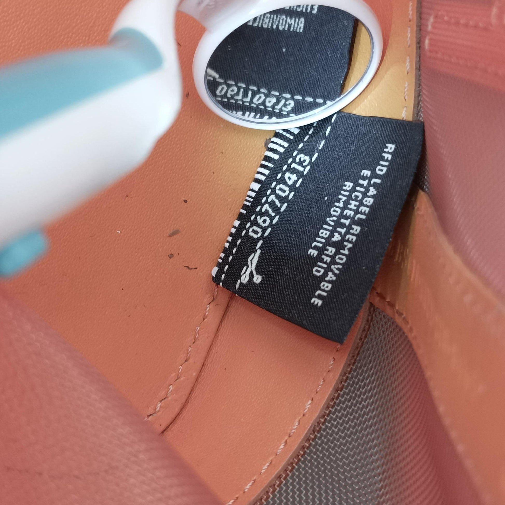 Mon Tresor Mini Bucket Orange mesh×Calf Leather 8BS010 8BS010.AAYS.218.8465ミニ モン トレゾール オレンジ メッシュ×カーフレザー 8BS010 8BS010.AAYS.218.8465