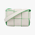 candy cassette White×green Leather IC Chipキャンディ カセット ホワイト×グリーン レザー ICチップ
