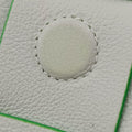 candy cassette White×green Leather IC Chipキャンディ カセット ホワイト×グリーン レザー ICチップ