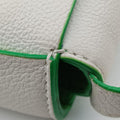 candy cassette White×green Leather IC Chipキャンディ カセット ホワイト×グリーン レザー ICチップ