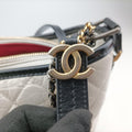 GABRIELLE Black×white lambskin A93824 24573313ガブリエル ブラック×ホワイト ラムスキン A93824 24573313