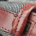 Beat Check Brown × Beige × Black Canvas × Leather ITPELANN5254FIRビートチェック ブラウン × ベージュ × ブラック キャンバス × レザー ITPELANN5254FIR