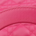 Lady Dior Rose lambskin 18-MA-1112レディディオール ローズ レッド ラムスキン 18-MA-1112