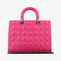 Lady Dior Rose lambskin 18-MA-1112レディディオール ローズ レッド ラムスキン 18-MA-1112