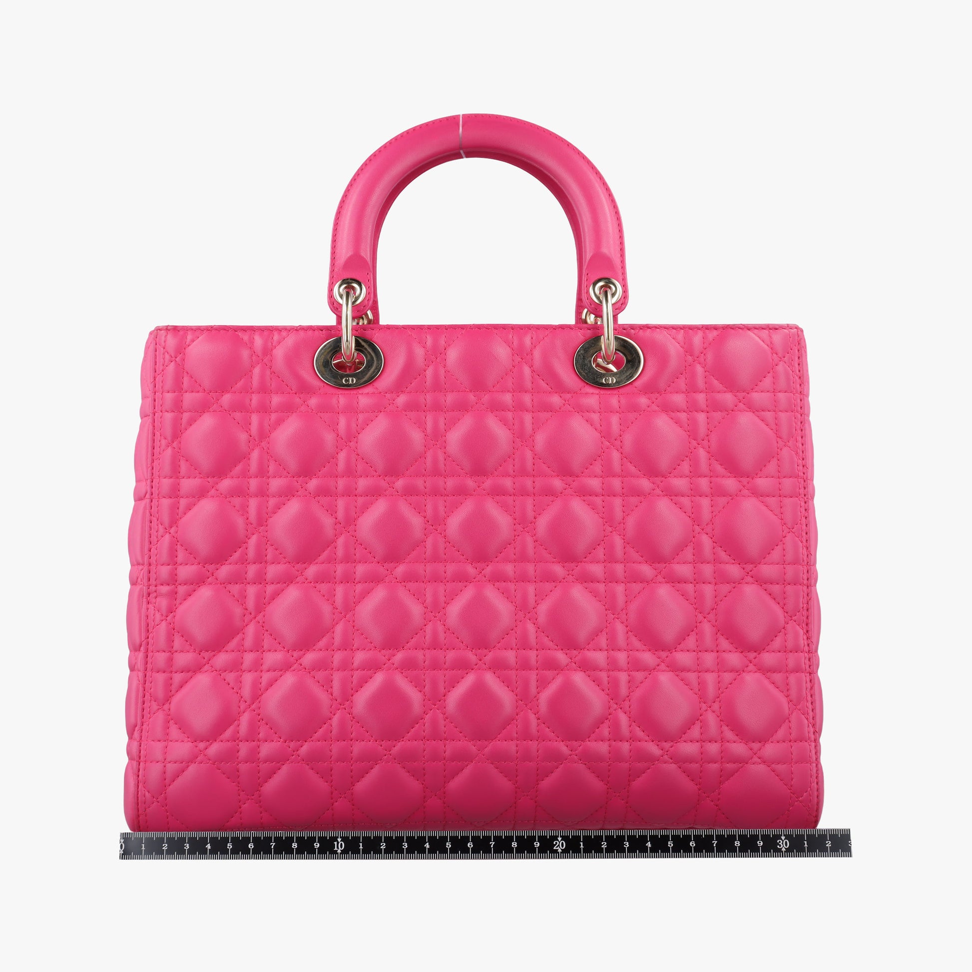 Lady Dior Rose lambskin 18-MA-1112レディディオール ローズ レッド ラムスキン 18-MA-1112
