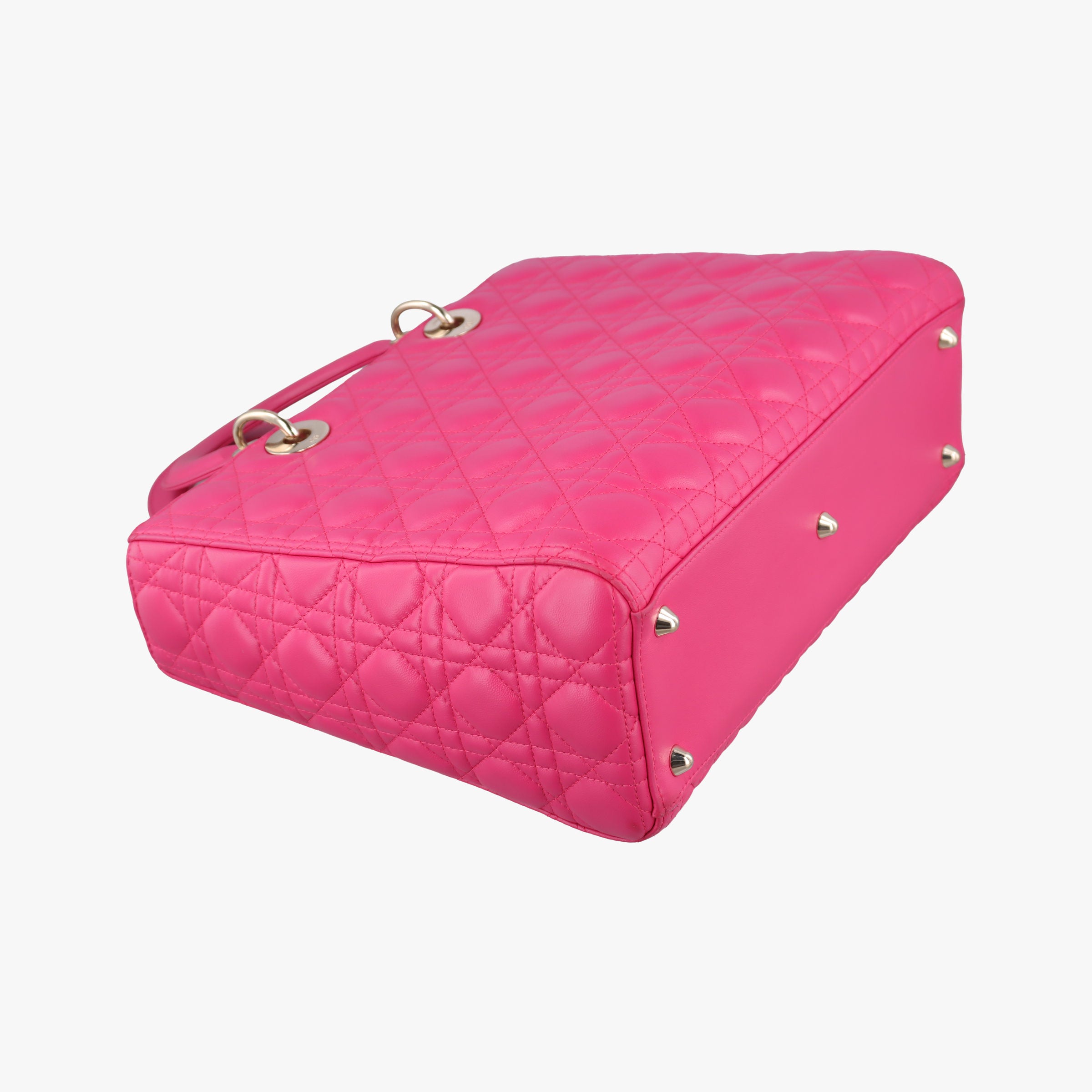 Lady Dior Rose lambskin 18-MA-1112レディディオール ローズ レッド ラムスキン 18-MA-1112