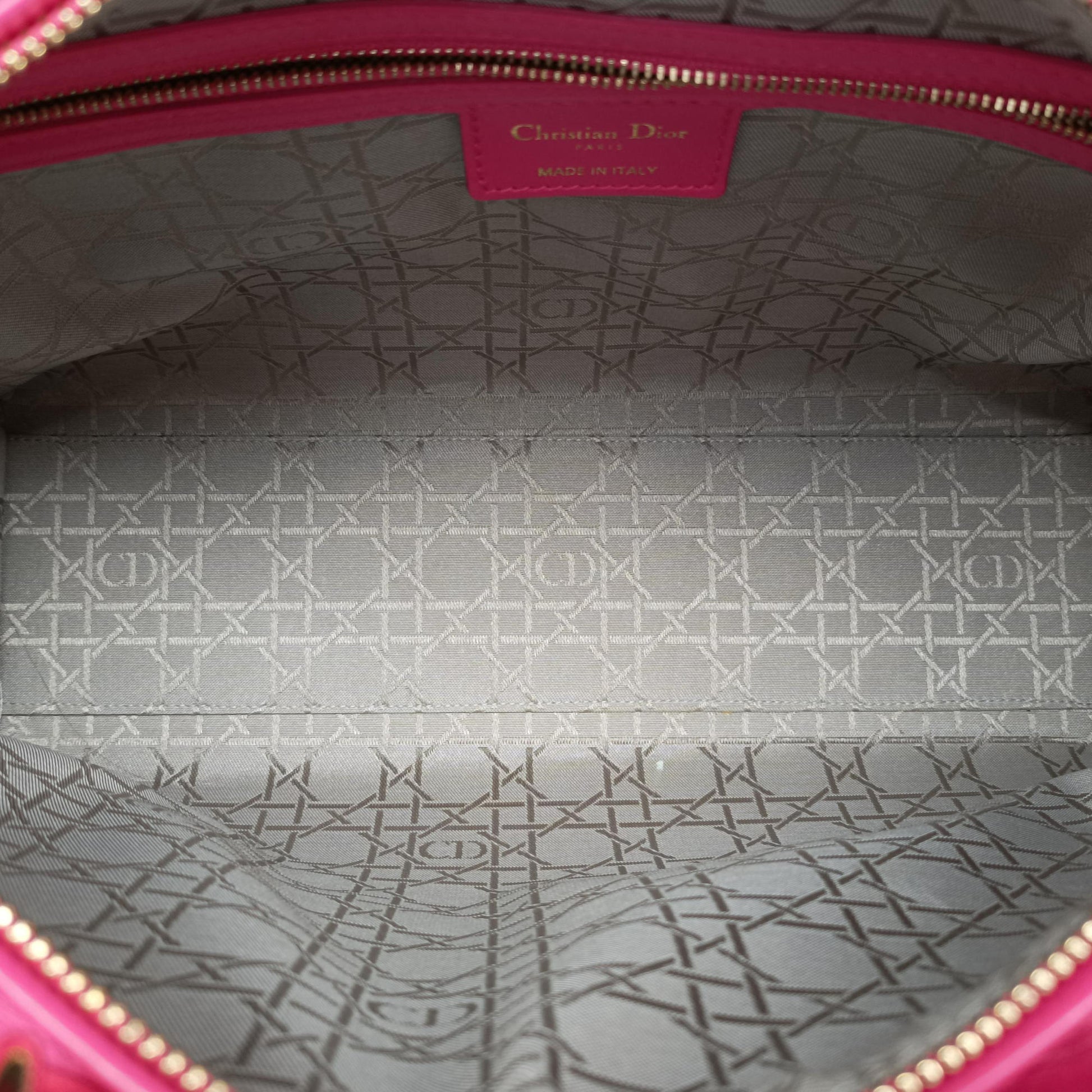 Lady Dior Rose lambskin 18-MA-1112レディディオール ローズ レッド ラムスキン 18-MA-1112