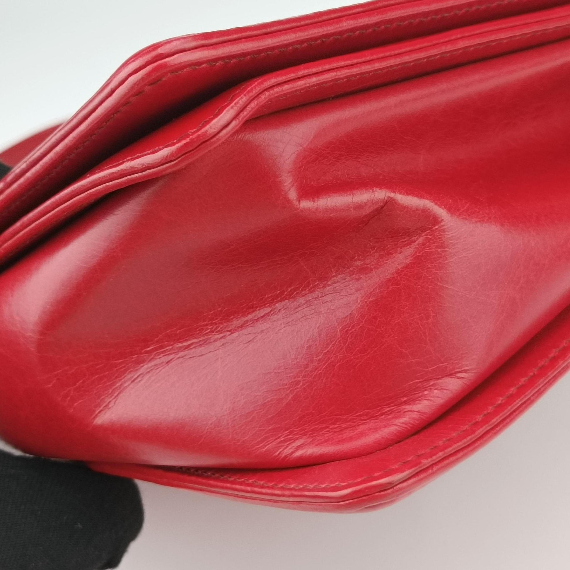BOY CHANEL Red lambskin A67087 17786320ボーイシャネル レッド ラムスキン A67087 17786320