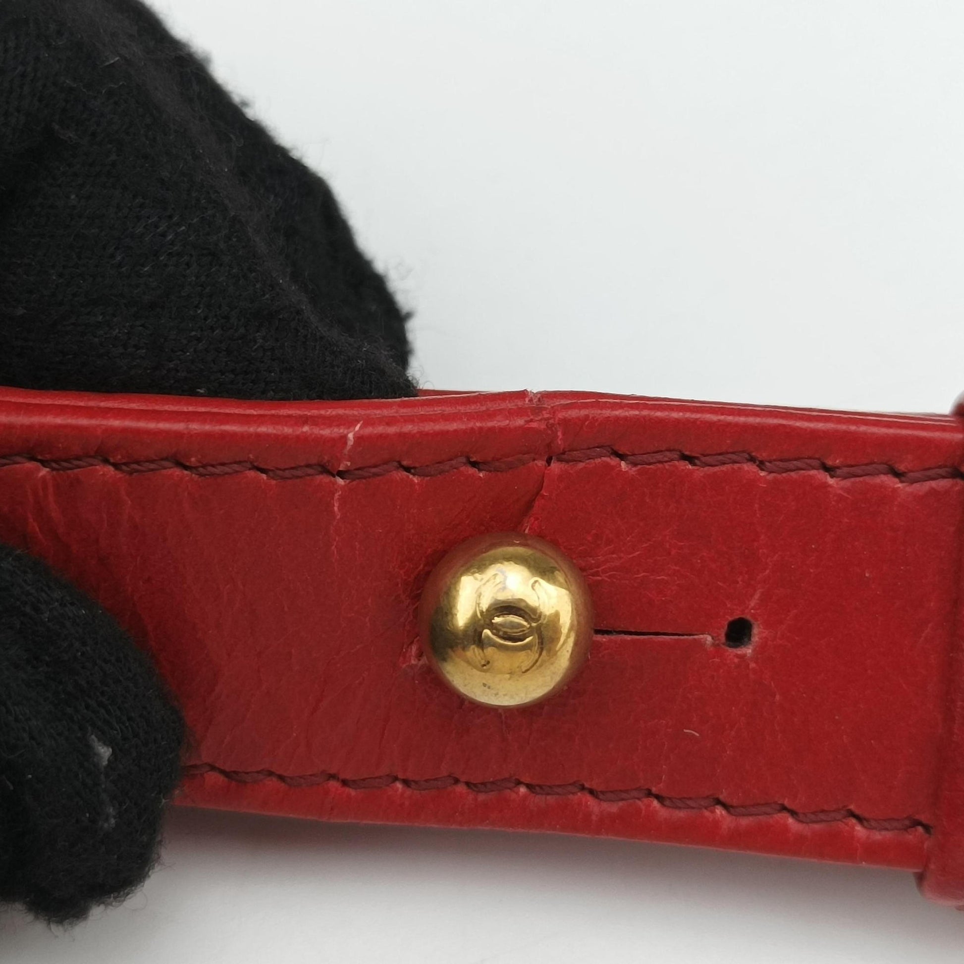 BOY CHANEL Red lambskin A67087 17786320ボーイシャネル レッド ラムスキン A67087 17786320