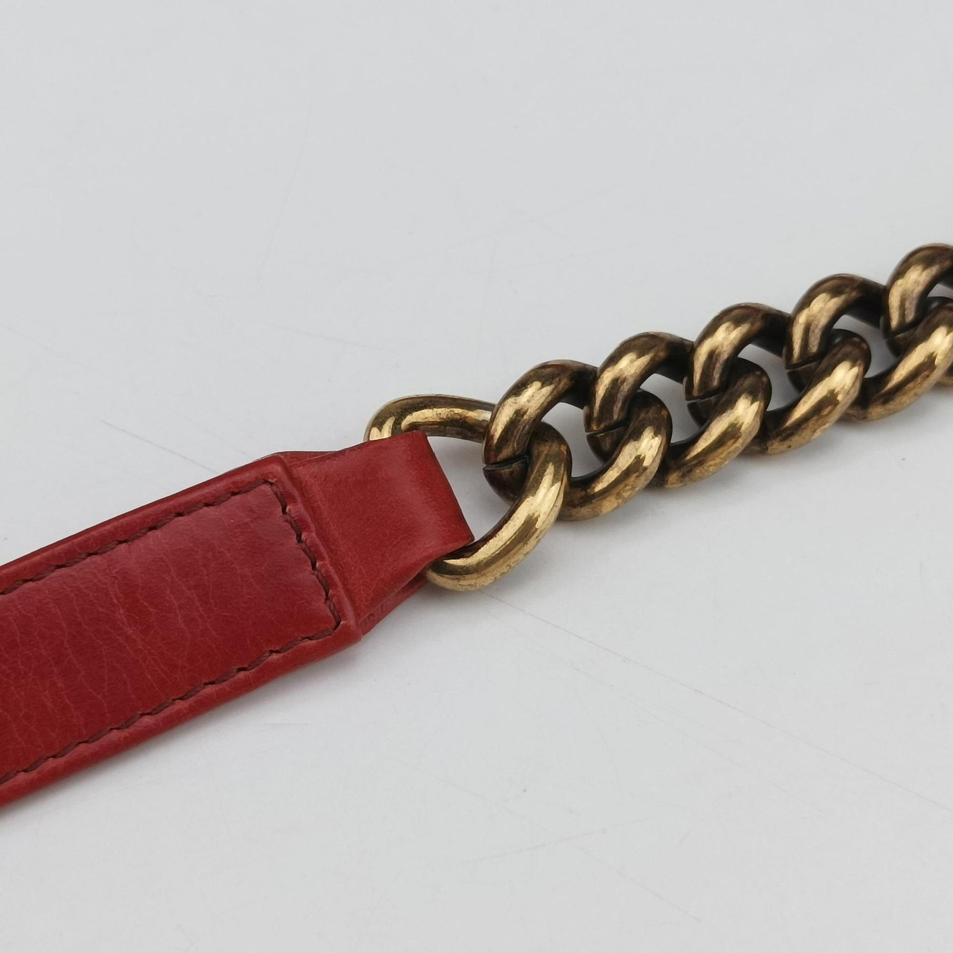 BOY CHANEL Red lambskin A67087 17786320ボーイシャネル レッド ラムスキン A67087 17786320
