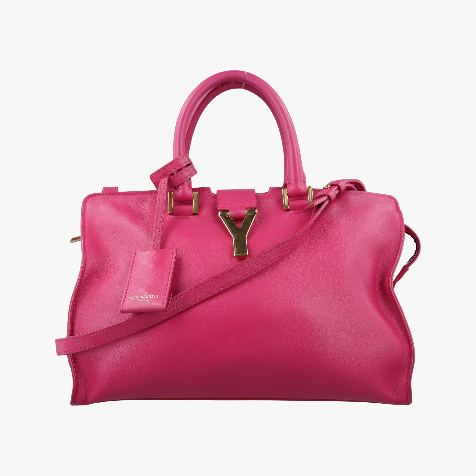 Y Ligne Petit Cabas Rose Leather 311210 311210 .001998Yライン プチカバス ローズ レッド レザー 311210 311210 .001998