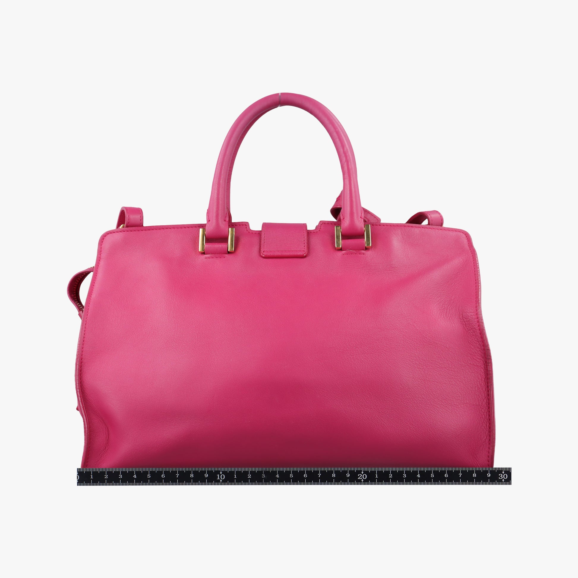 Y Ligne Petit Cabas Rose Leather 311210 311210 .001998Yライン プチカバス ローズ レッド レザー 311210 311210 .001998