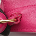 Y Ligne Petit Cabas Rose Leather 311210 311210 .001998Yライン プチカバス ローズ レッド レザー 311210 311210 .001998