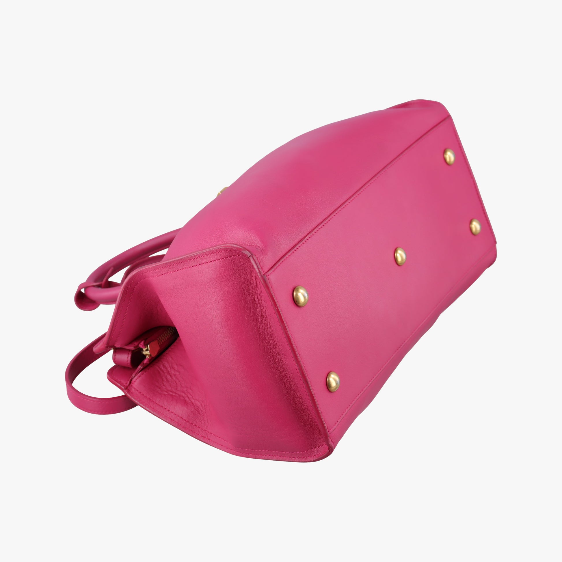 Y Ligne Petit Cabas Rose Leather 311210 311210 .001998Yライン プチカバス ローズ レッド レザー 311210 311210 .001998