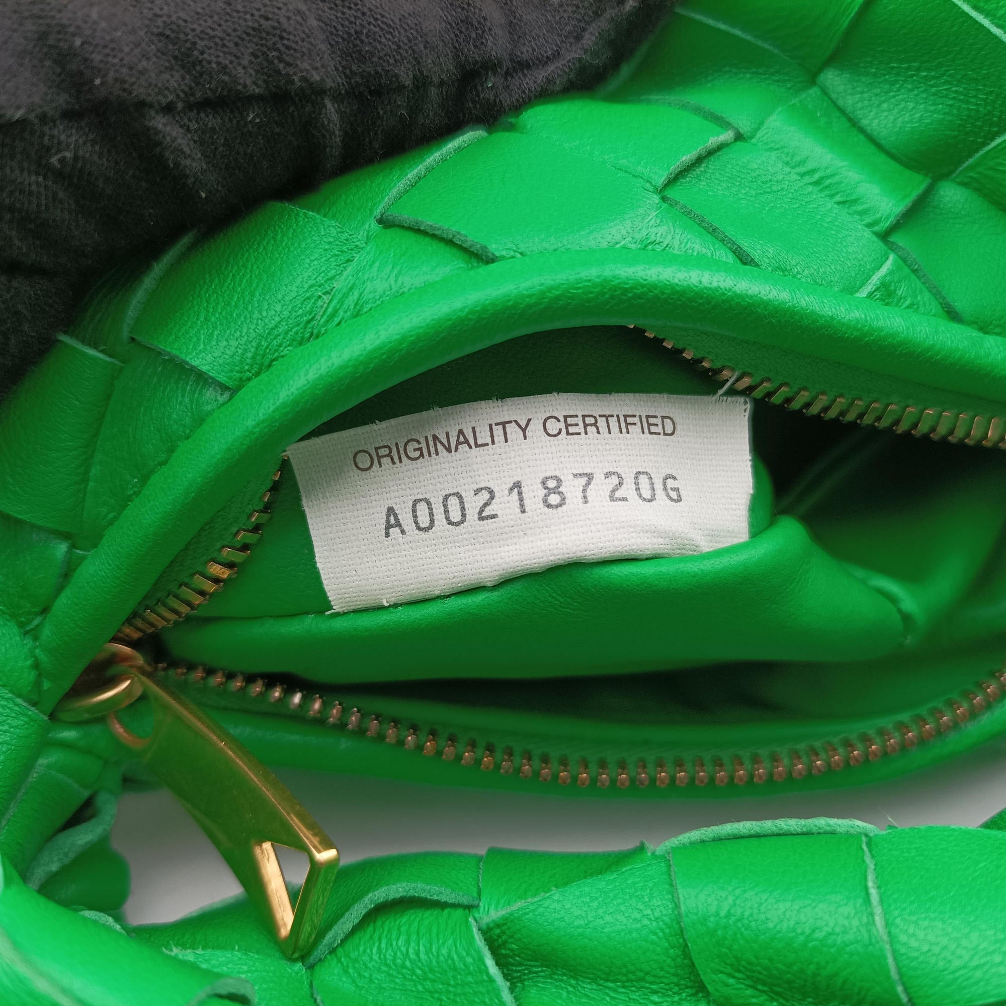 The Jodie Green lambskin A00218720G IC Chipザ ジョディ グリーン ラムスキン A00218720G ICチップ