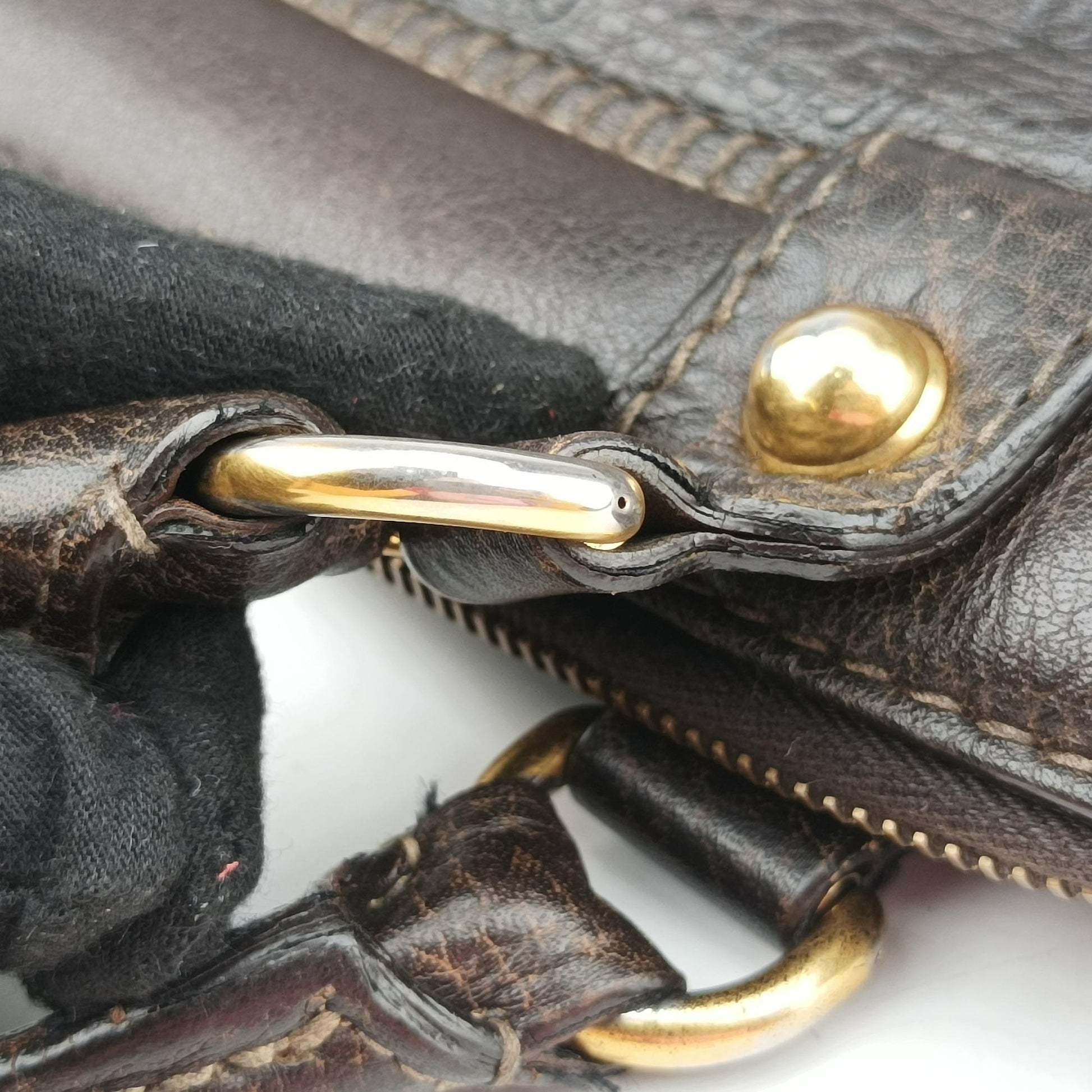 Guccissima New Pelham horsebit Brown leather 223956 F4967922グッチシマ ニューペラム ホースビット ブラウン レザー 223956 F4967922