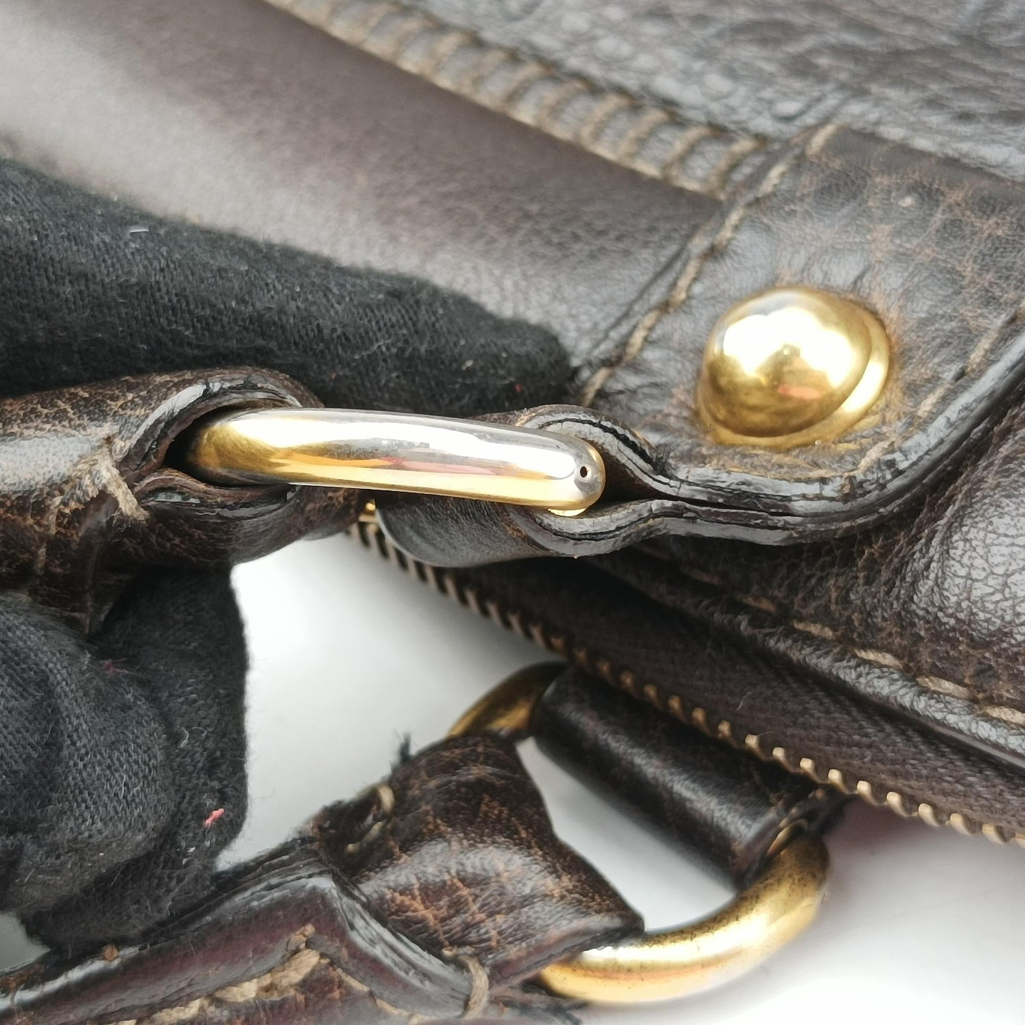 Guccissima New Pelham horsebit Brown leather 223956 F4967922グッチシマ ニューペラム ホースビット ブラウン レザー 223956 F4967922