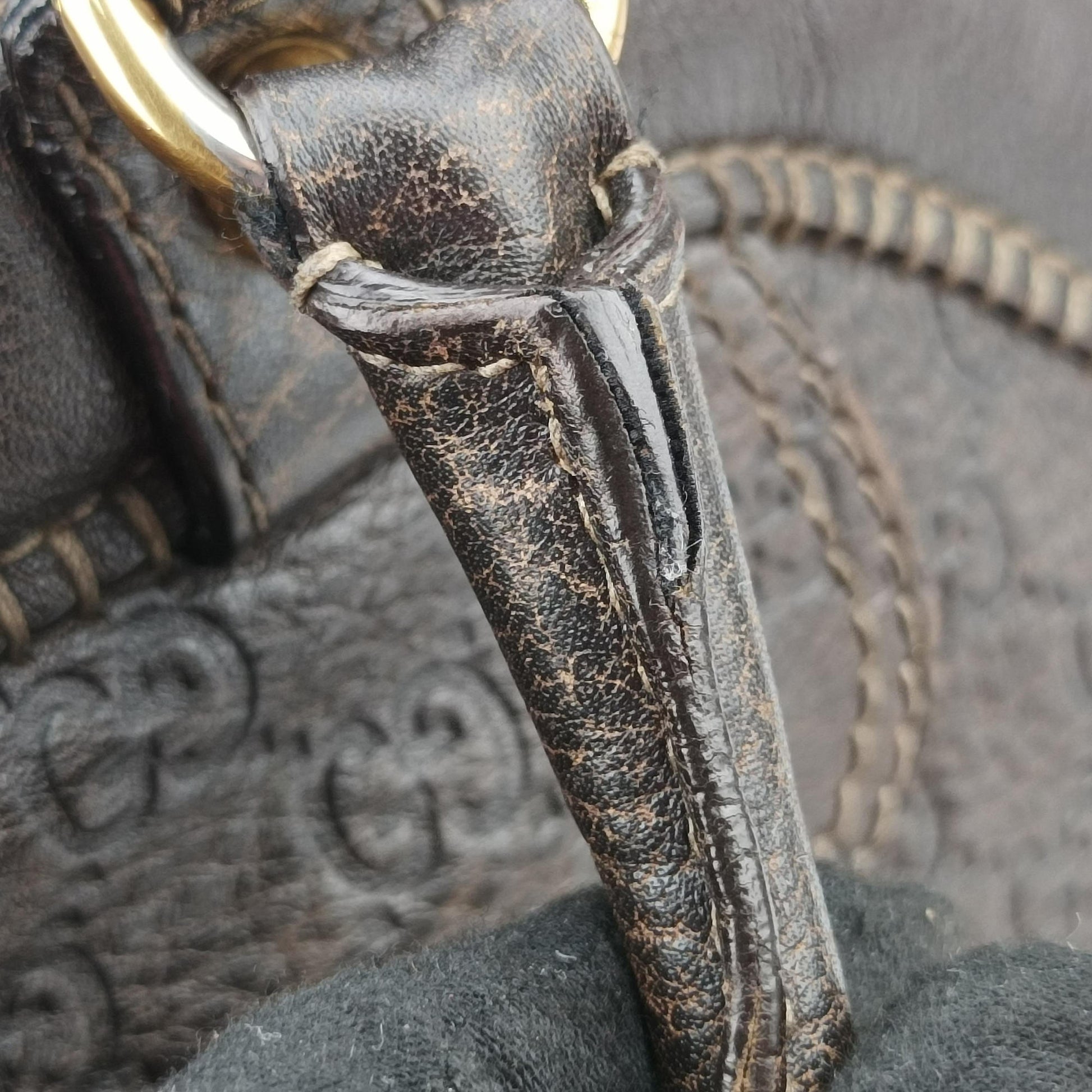 Guccissima New Pelham horsebit Brown leather 223956 F4967922グッチシマ ニューペラム ホースビット ブラウン レザー 223956 F4967922