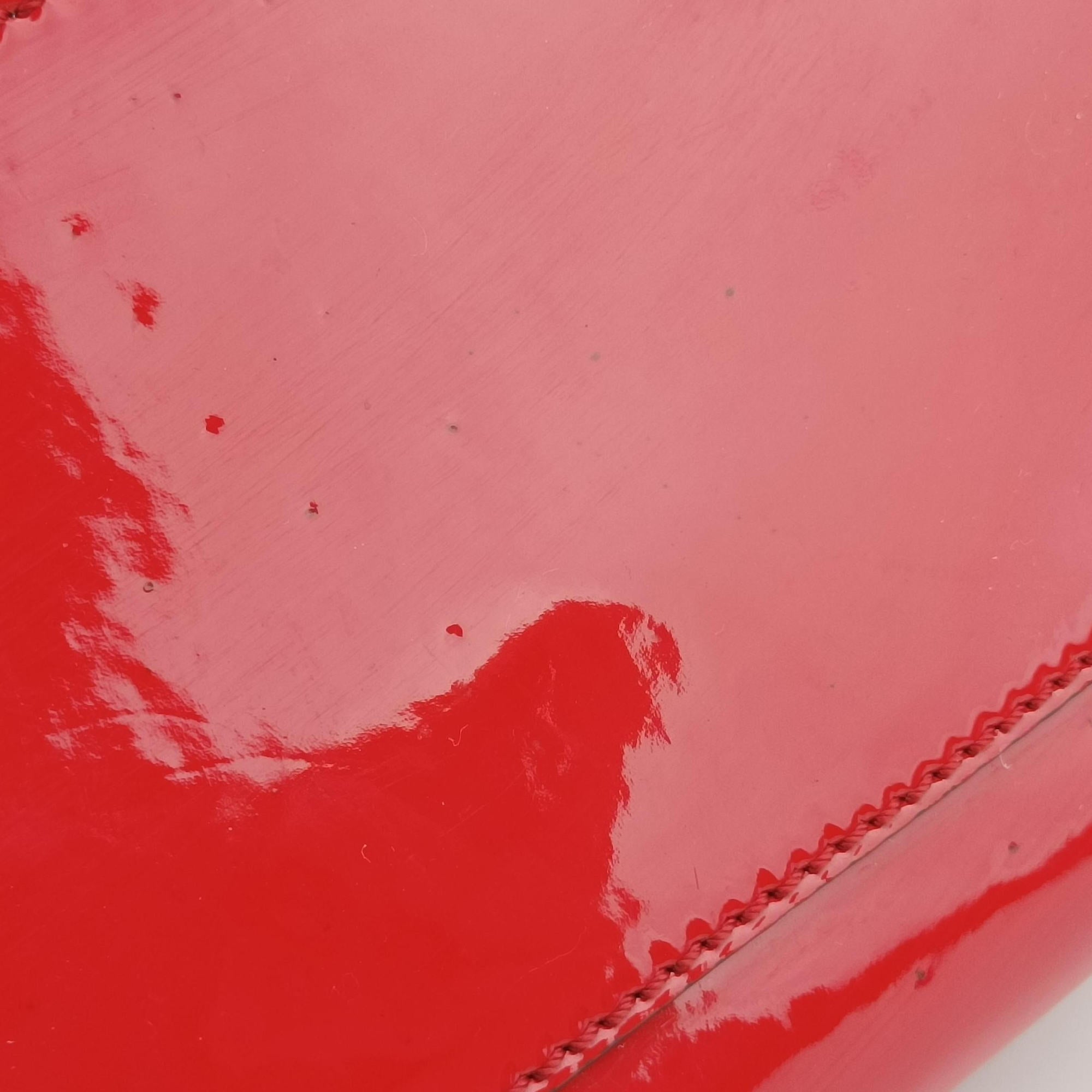 Rockstud Red Patent Leather Lot number unknownロックスタッズ レッド パテント 製番不明